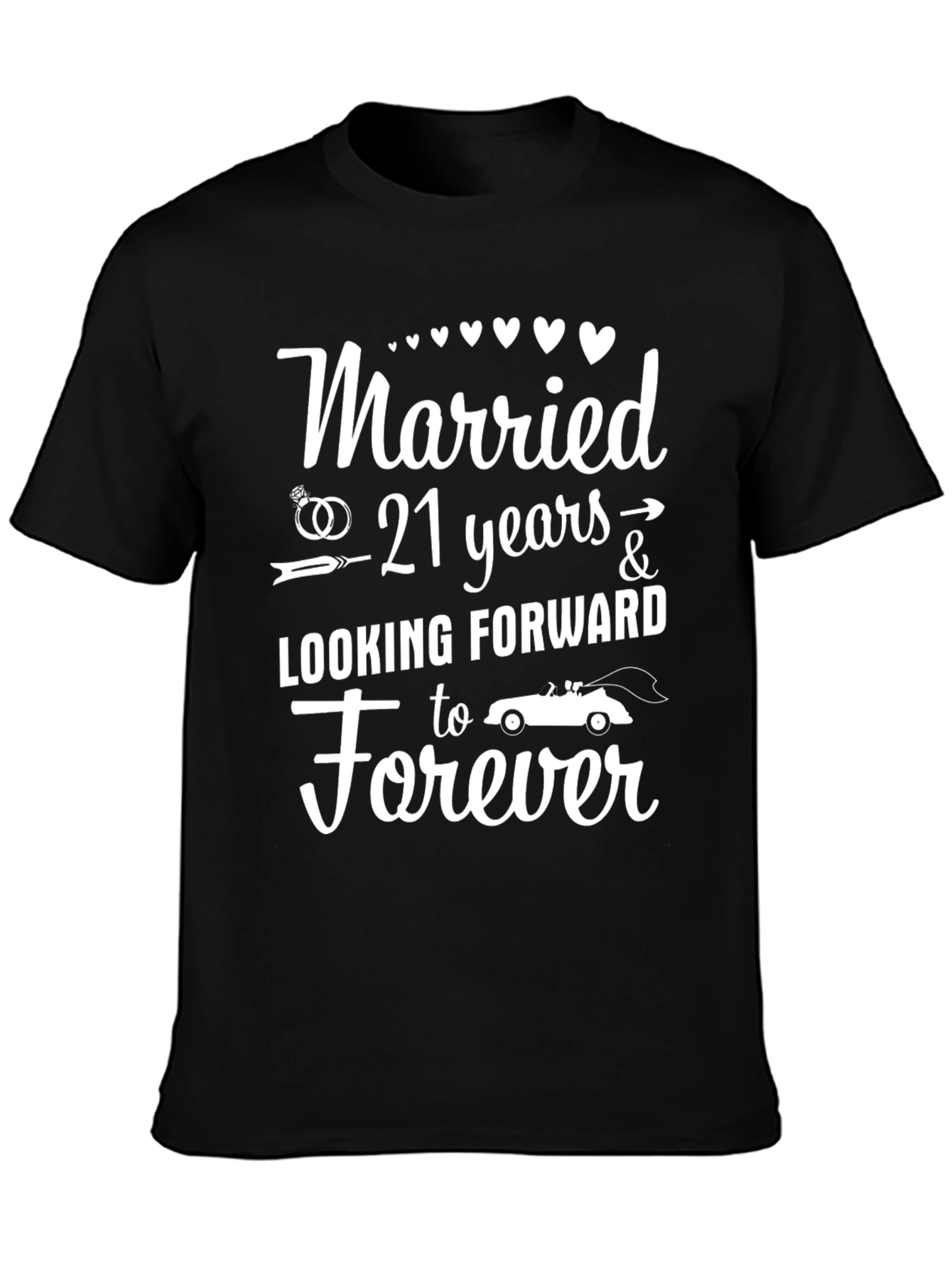 Married 21 Years Anniversary T-Shirt