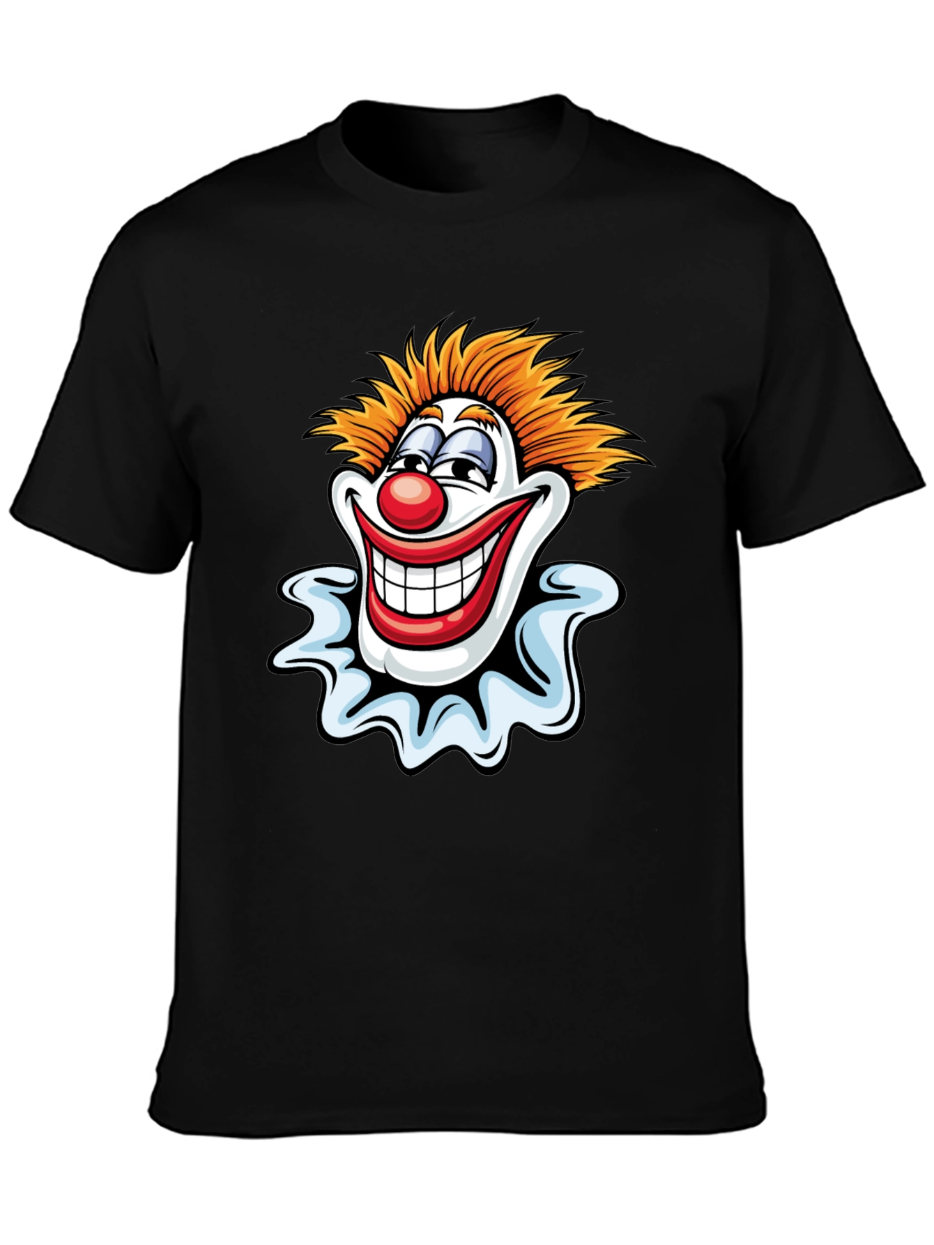 Clown Graphic Tee - Mens Black T-Shirt