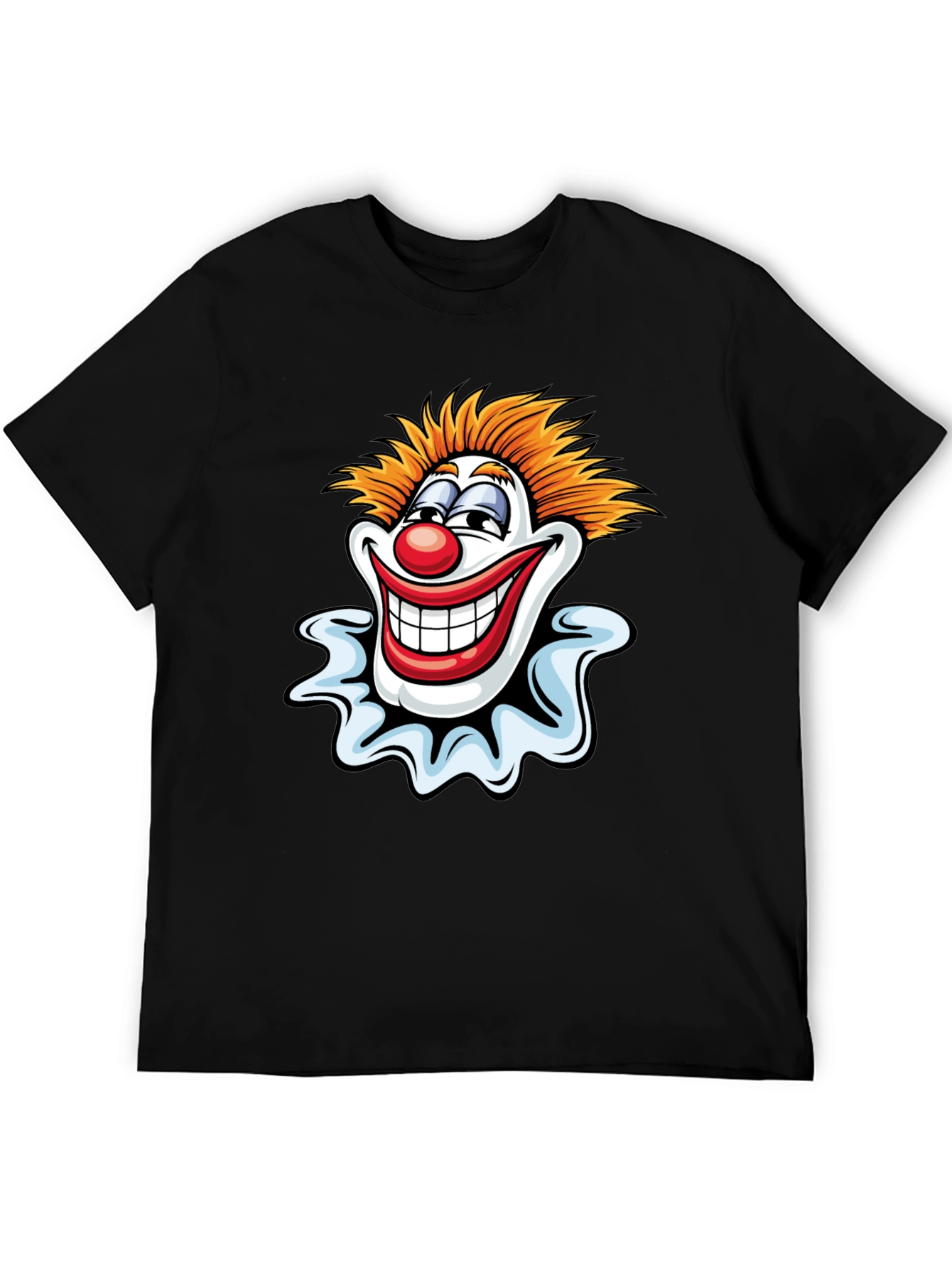 Clown Graphic Tee - Mens Black T-Shirt