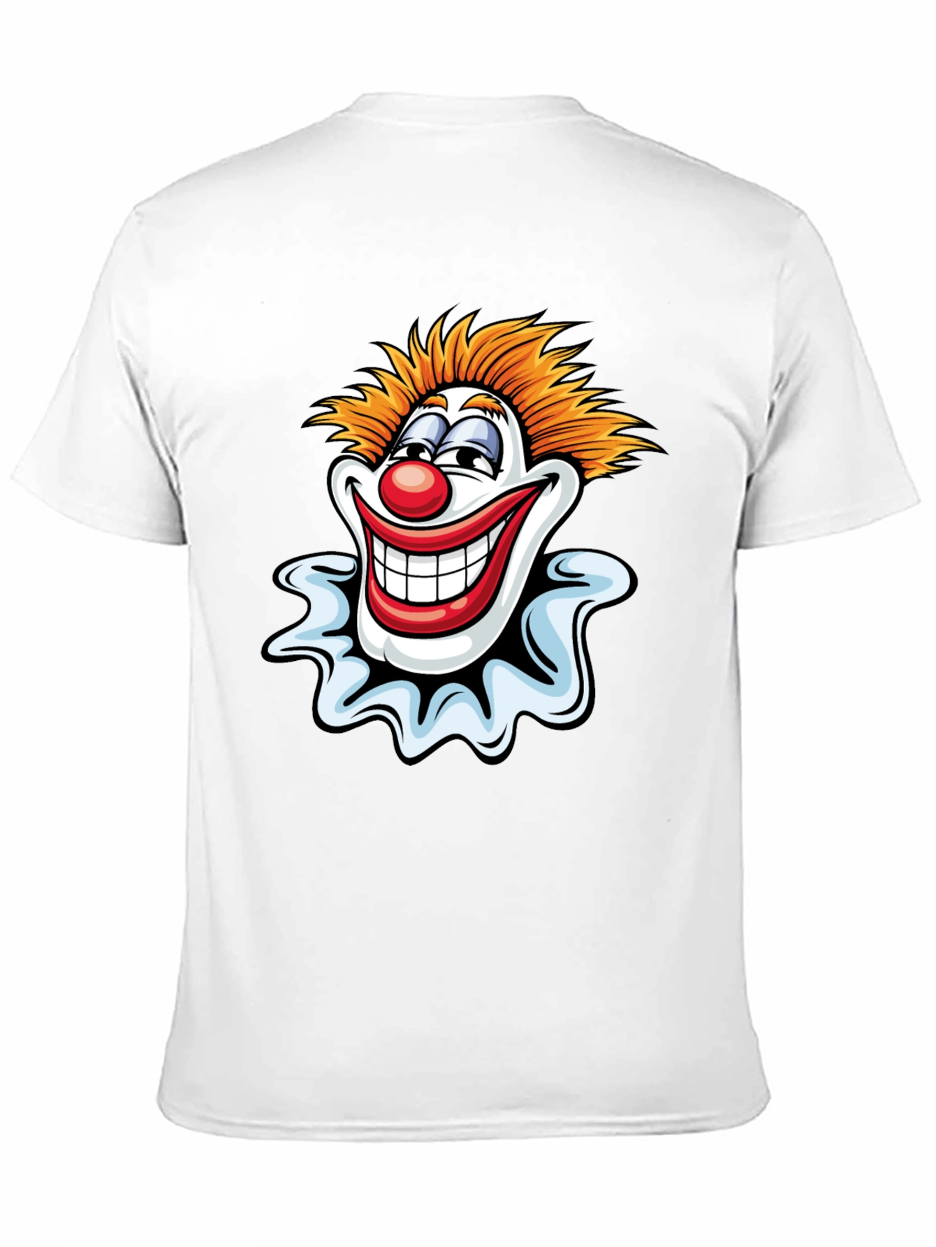Clown Graphic Tee - Mens Black T-Shirt