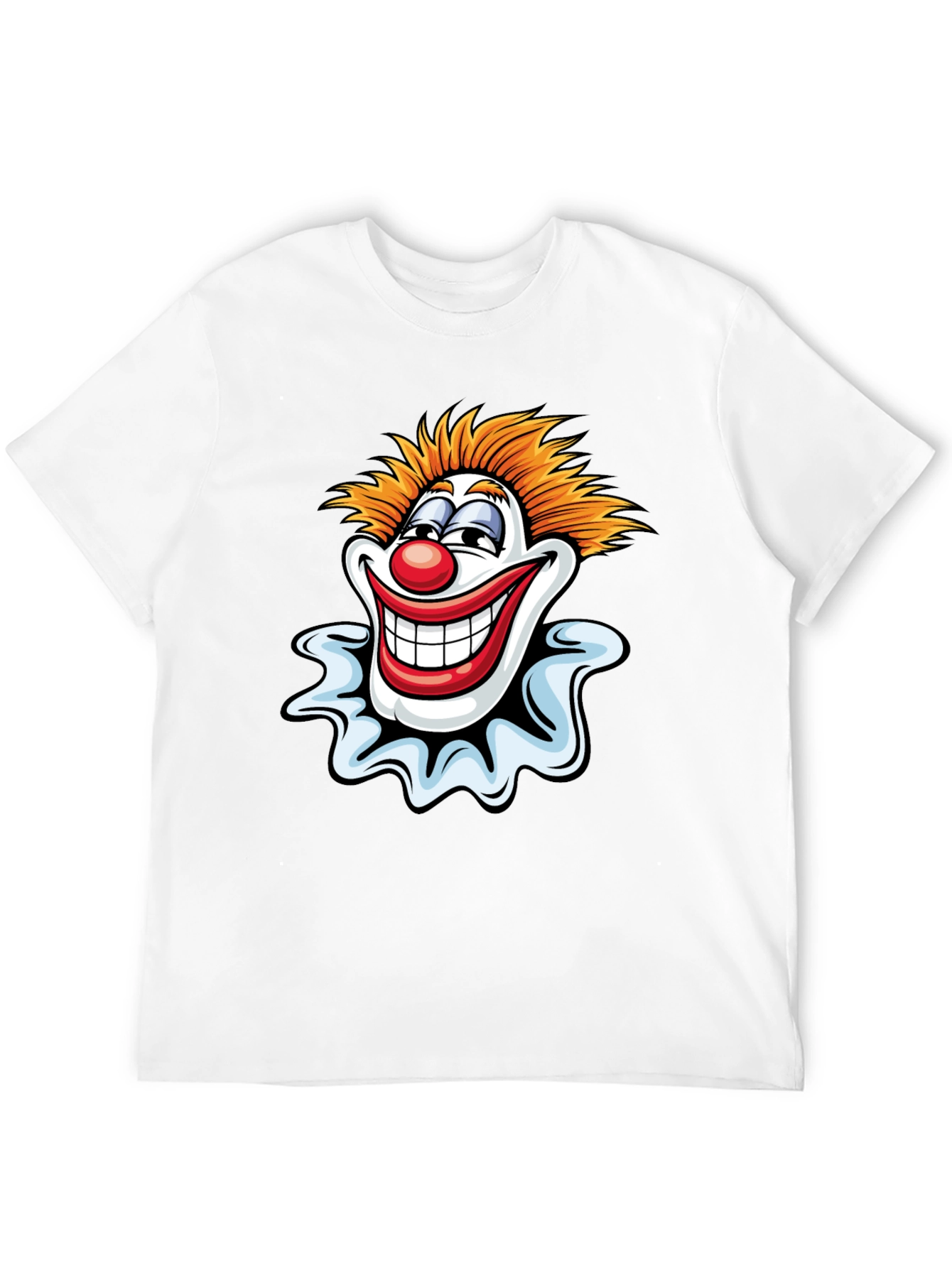 Clown Graphic Tee - Mens Black T-Shirt