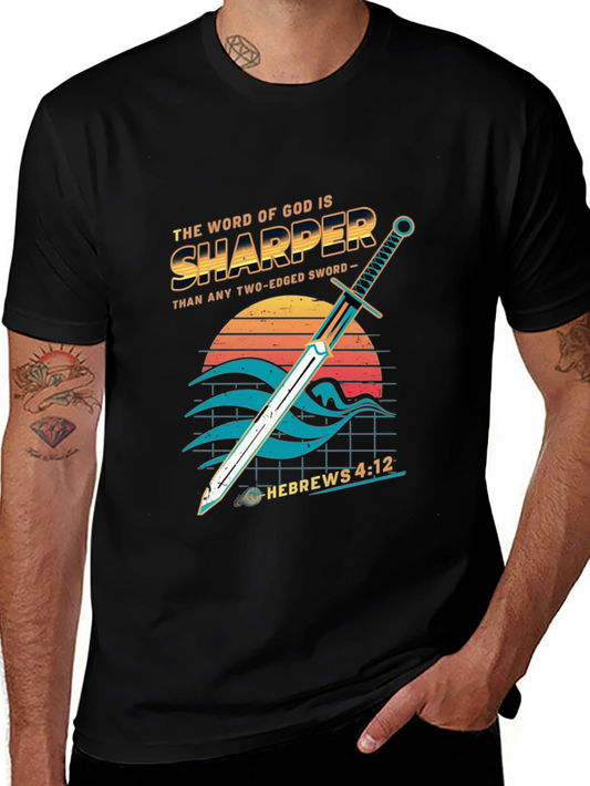 Sword of God Hebrews 4:12 Graphic Tee