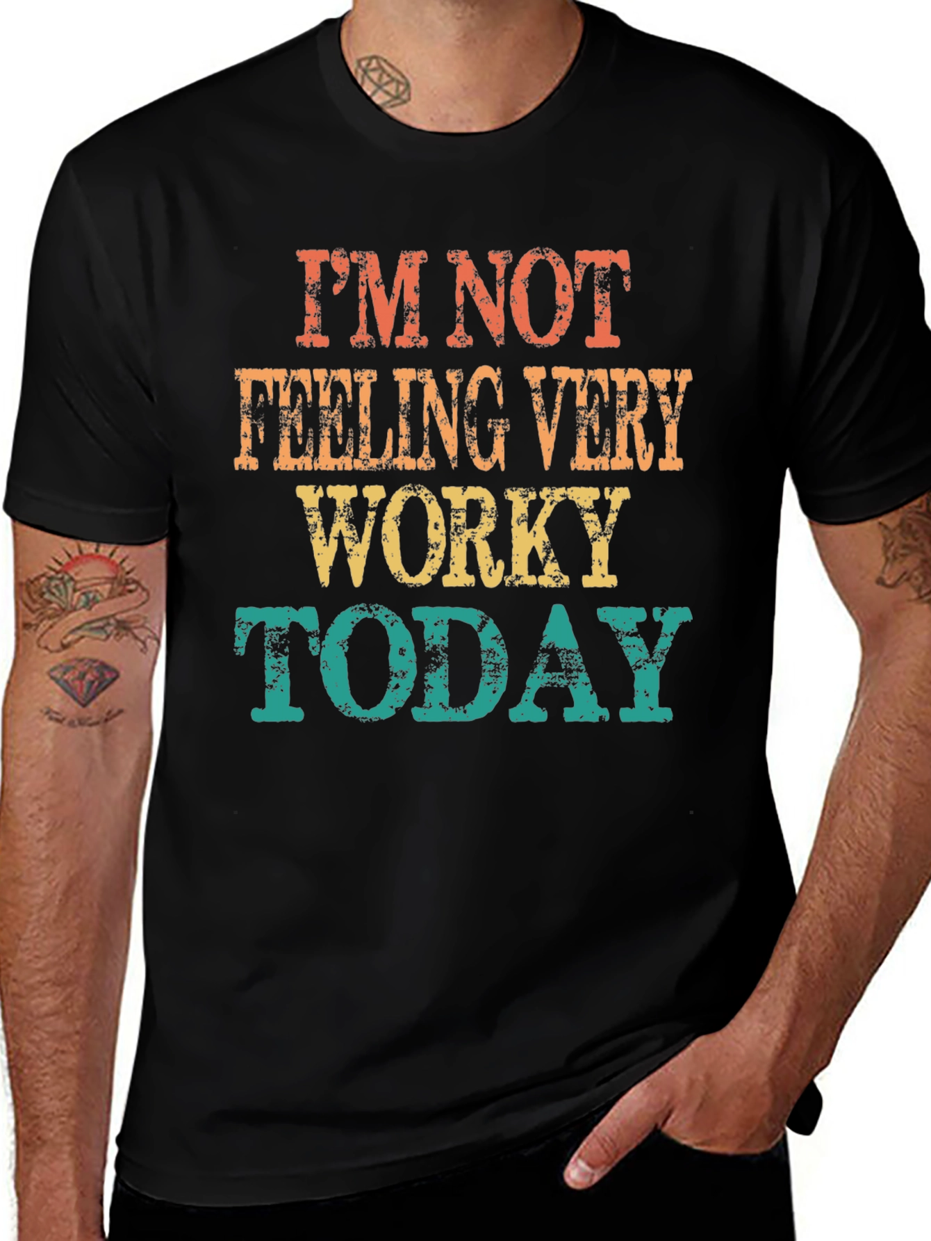 Funny Not Worky Graphic Tee