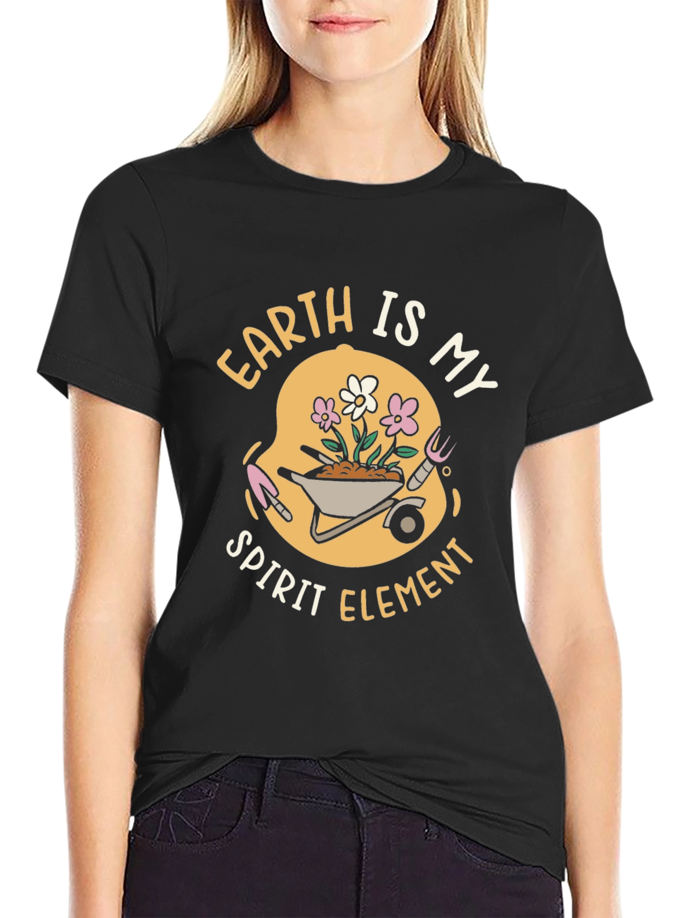 Earth Spirit Element Graphic T-Shirt