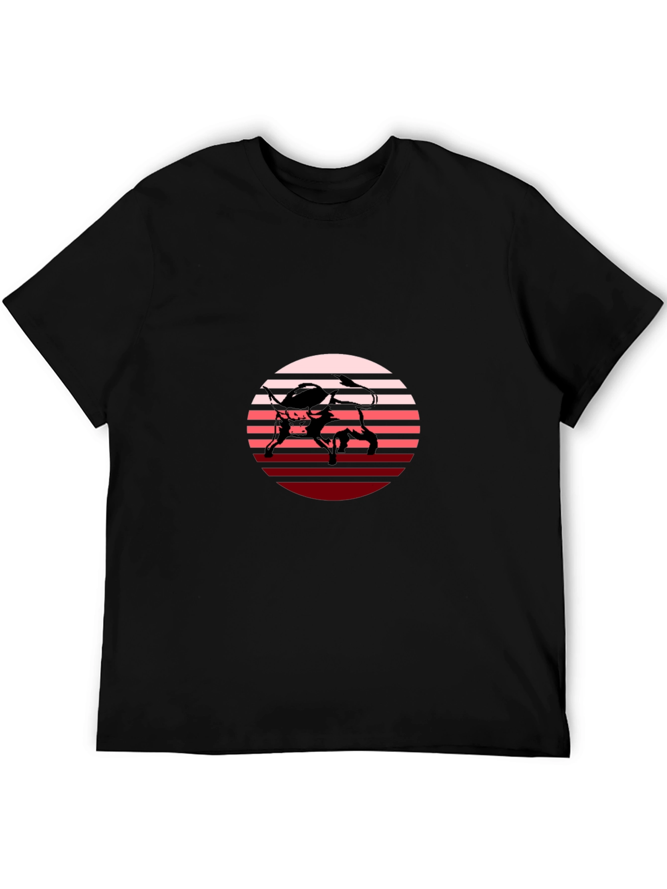 Retro Bull Graphic Tee - Stylish Comfort