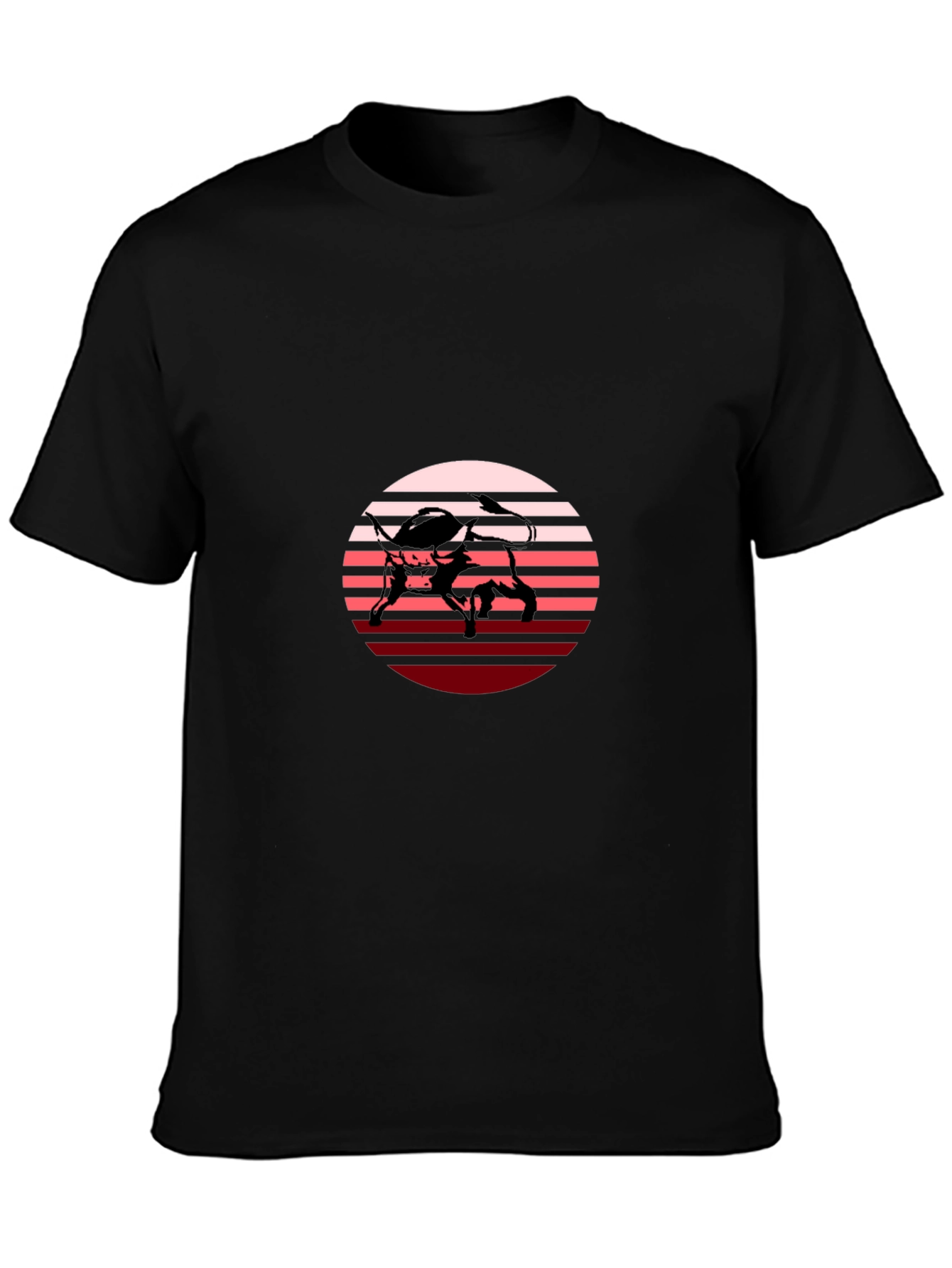 Retro Bull Graphic Tee - Stylish Comfort
