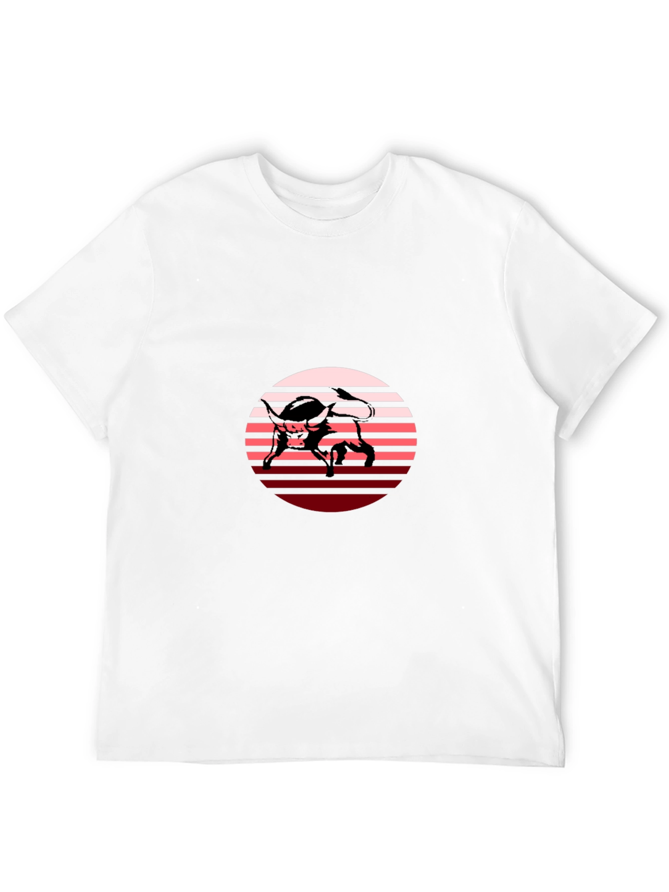 Retro Bull Graphic Tee - Stylish Comfort