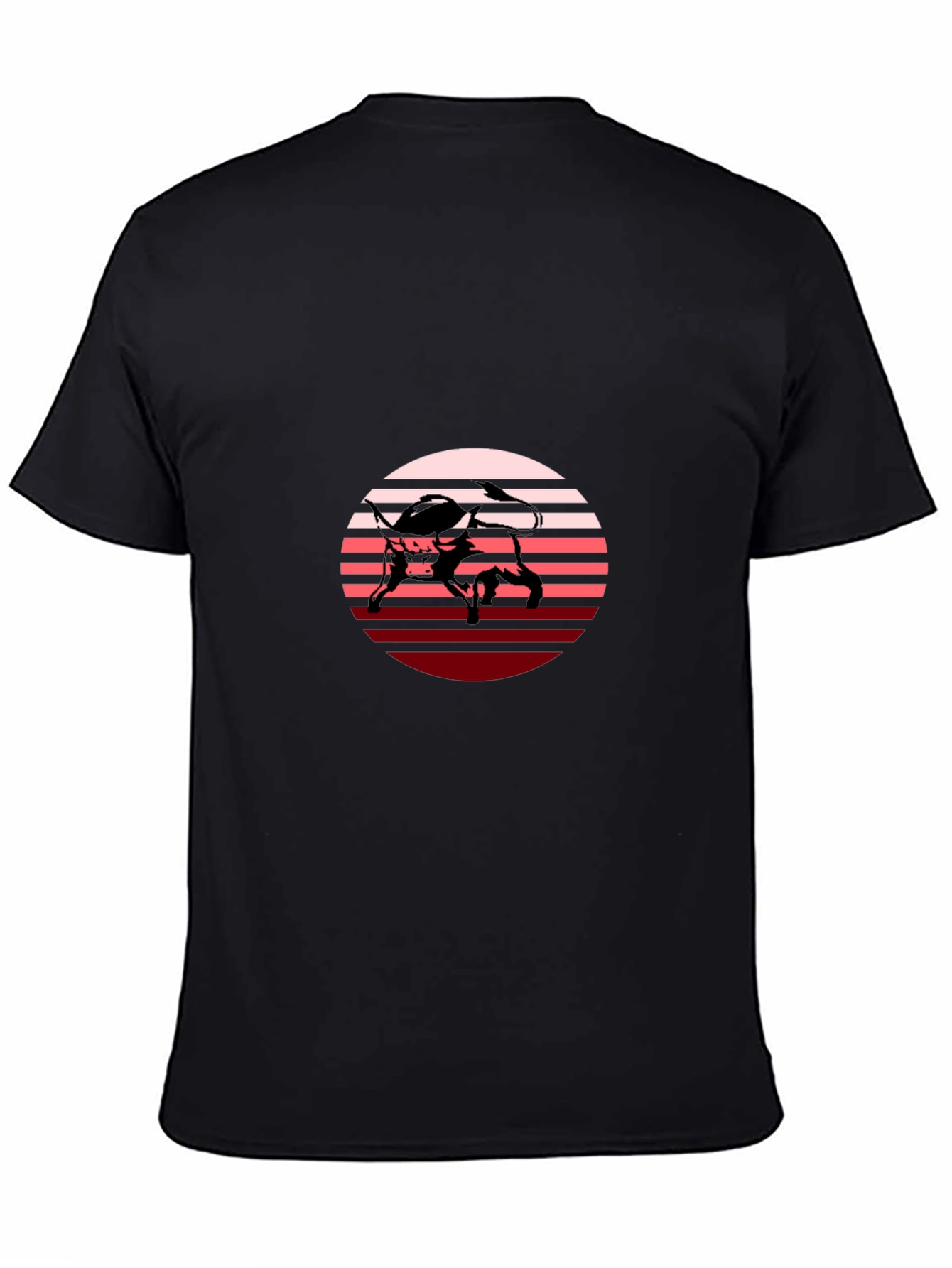 Retro Bull Graphic Tee - Stylish Comfort