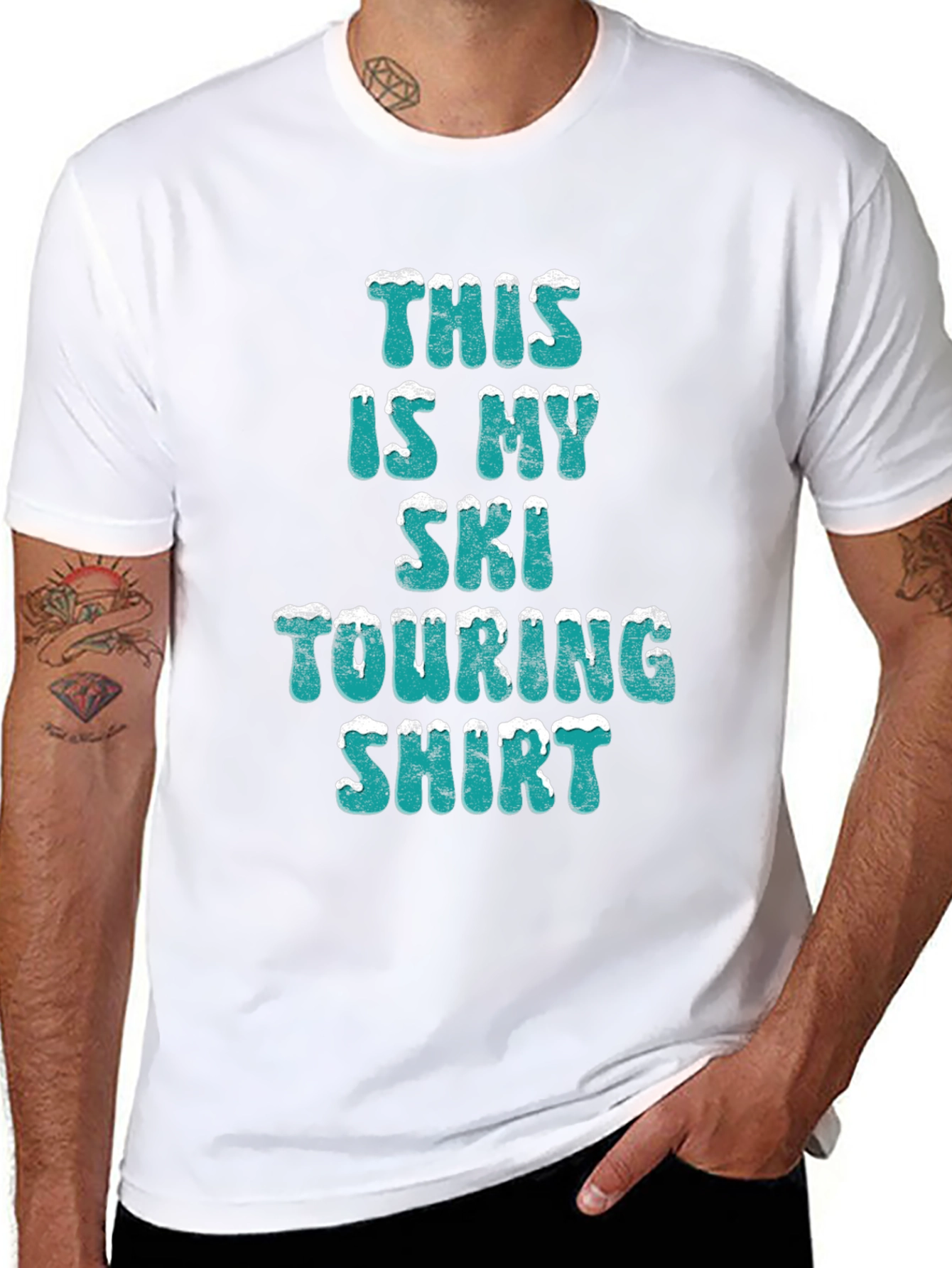 Ski Touring Shirt - Fun Winter Tee
