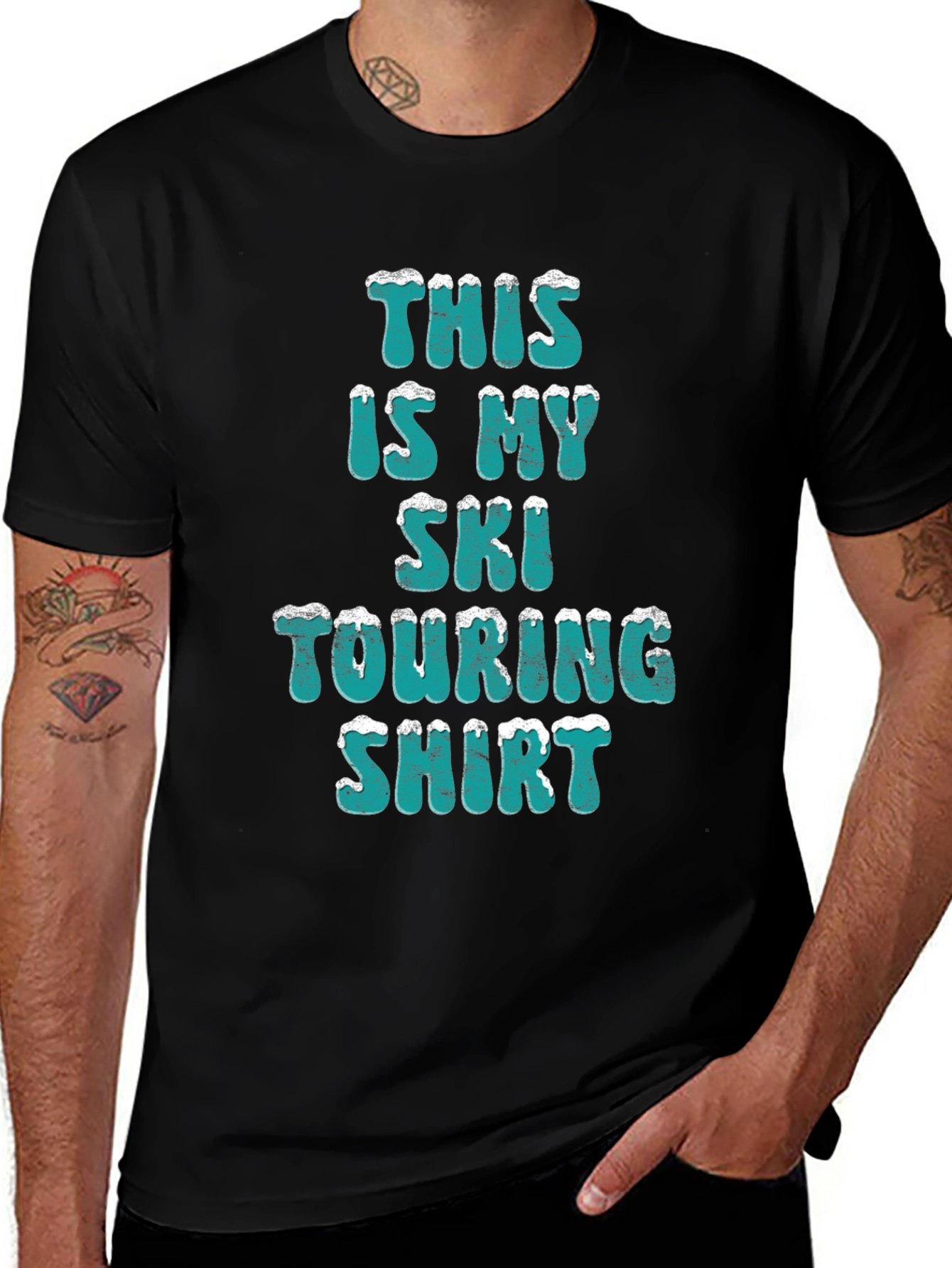 Ski Touring Shirt - Fun Winter Tee