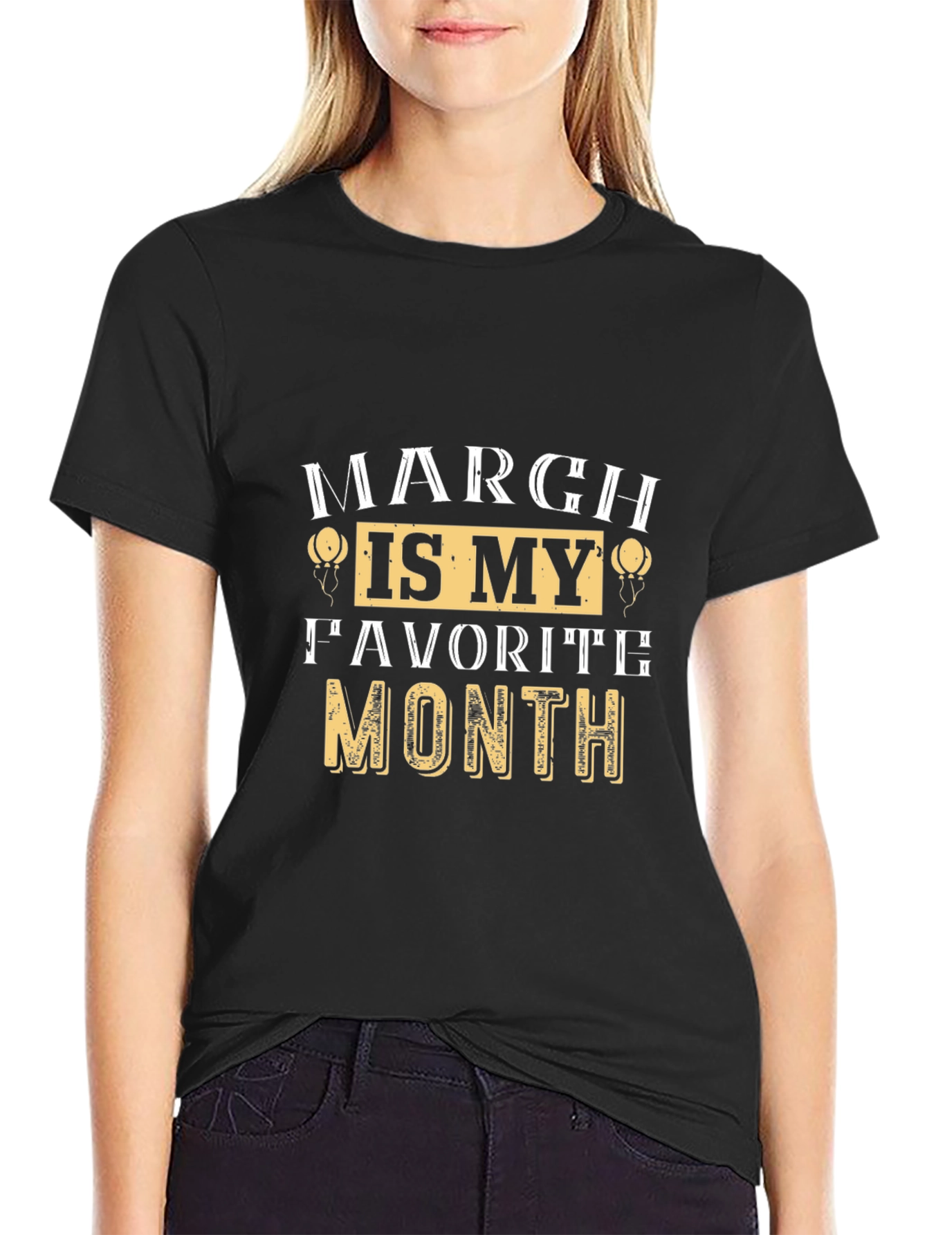 March Is My Favorite Month Graphic T-Shirt