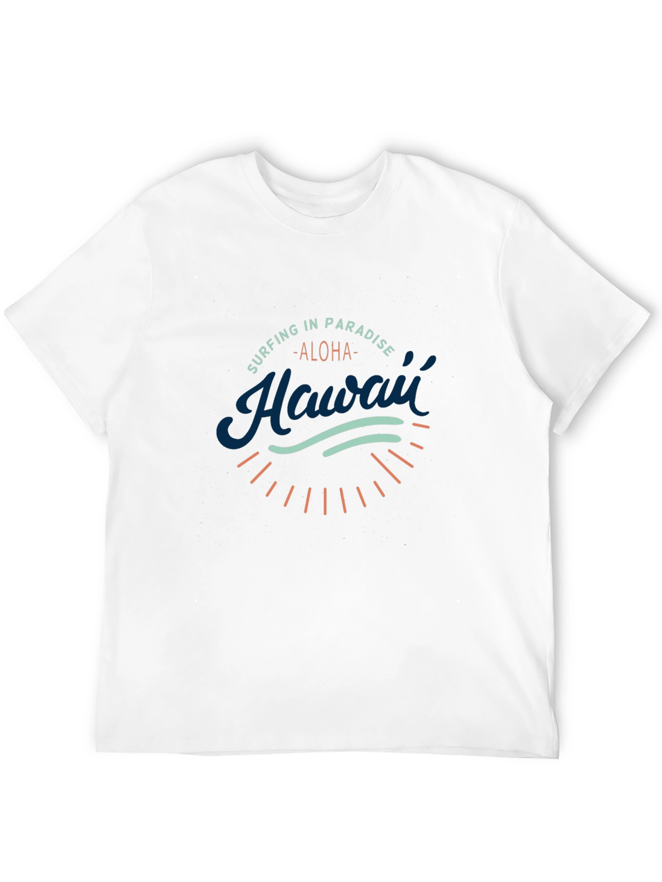 Hawaii Surfing Paradise Graphic Tee