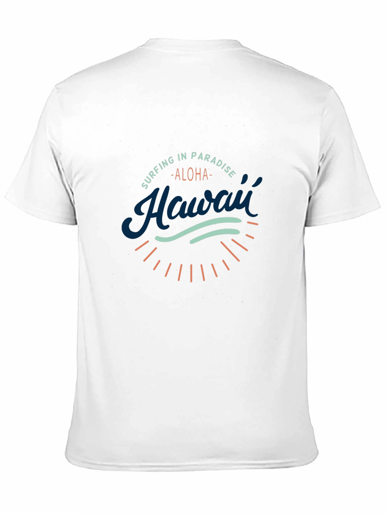 Hawaii Surfing Paradise Graphic Tee