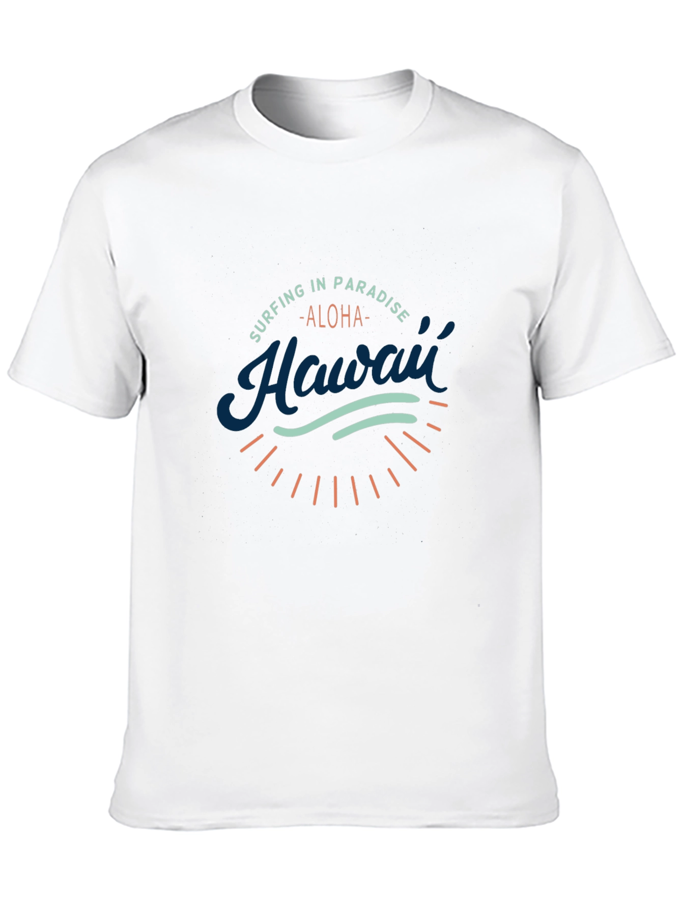 Hawaii Surfing Paradise Graphic Tee