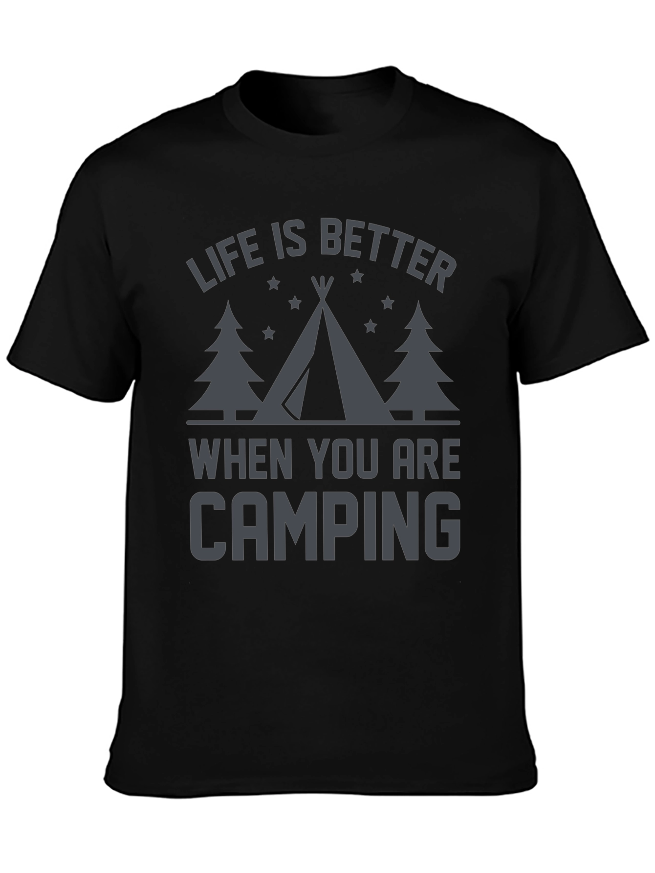 Life is Better Camping Tee