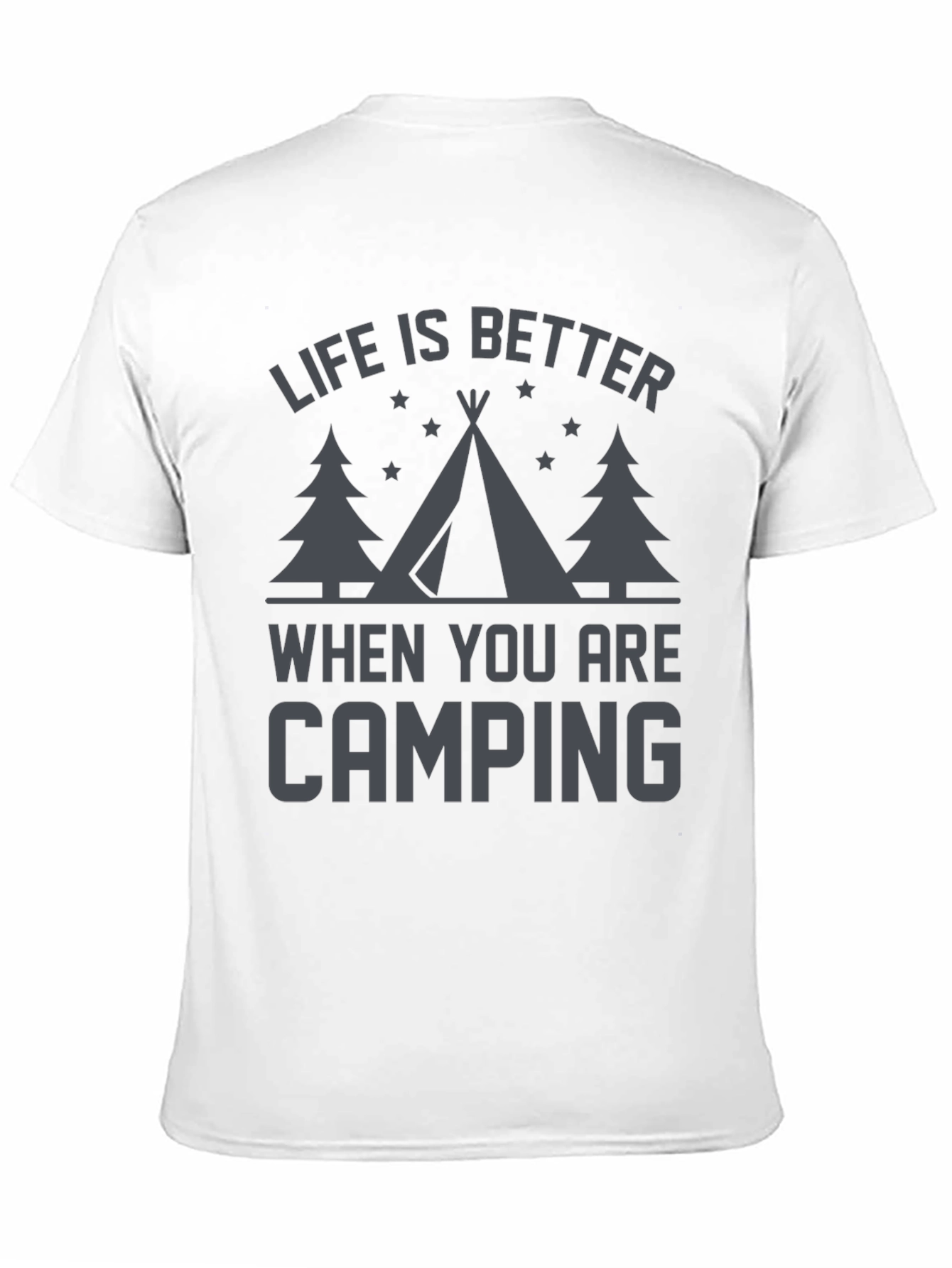 Life is Better Camping Tee