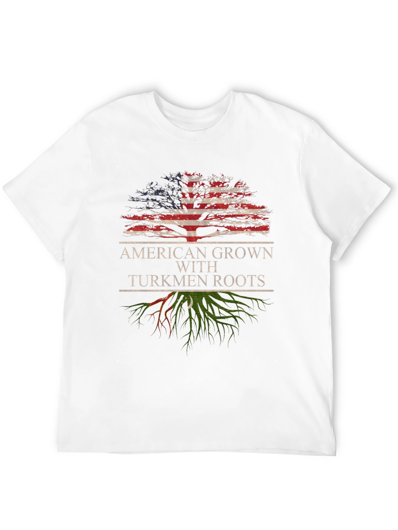 American Grown with Turkmen Roots T-Shirt