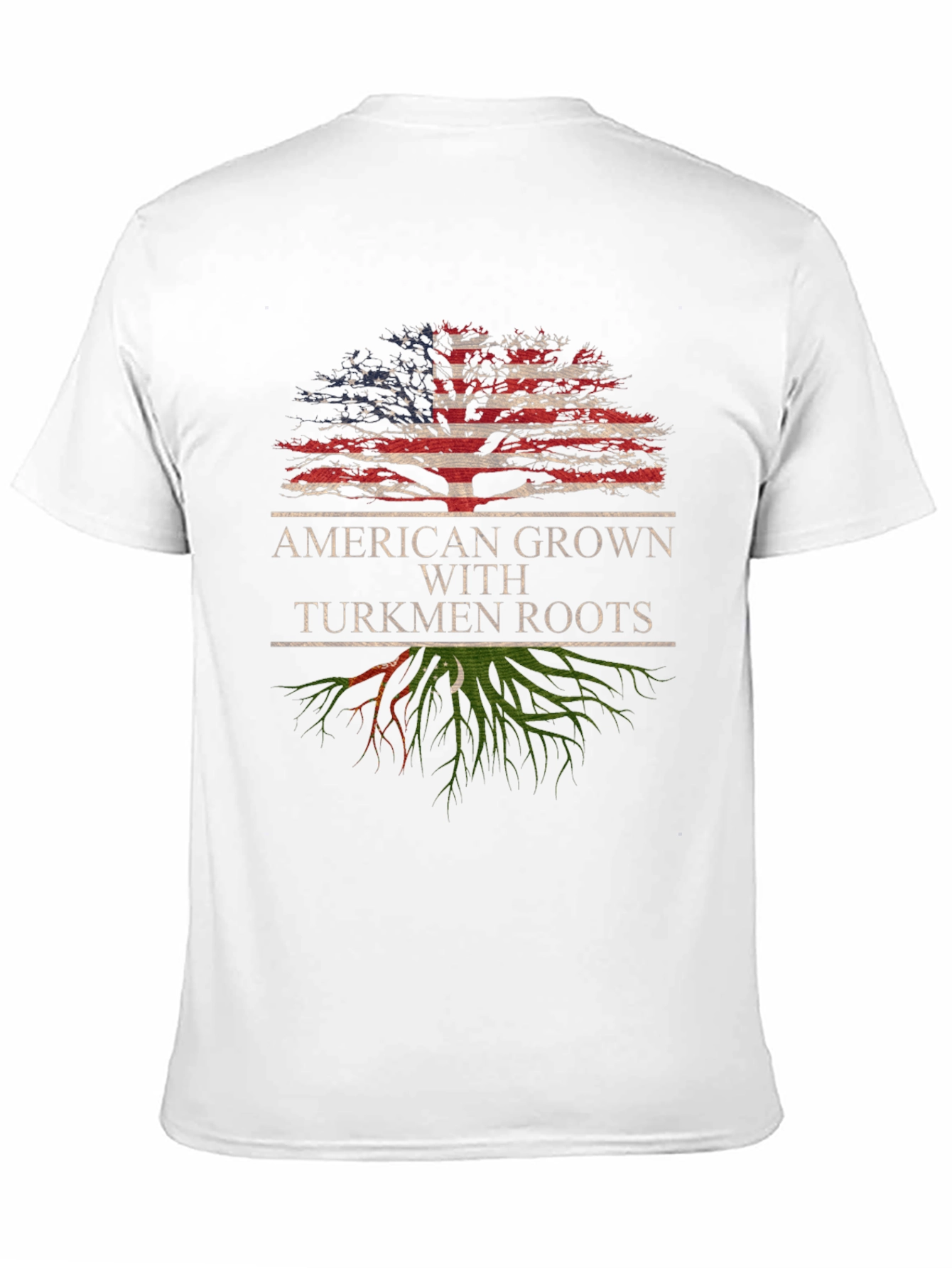 American Grown with Turkmen Roots T-Shirt