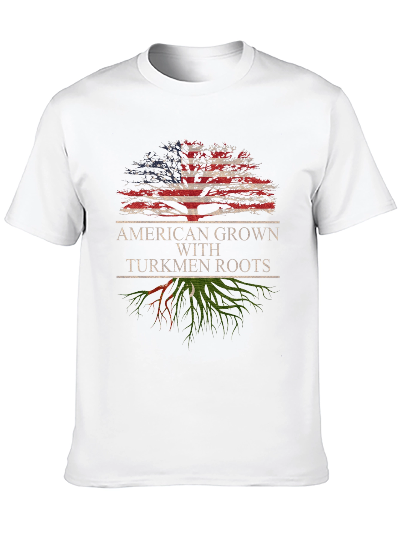 American Grown with Turkmen Roots T-Shirt
