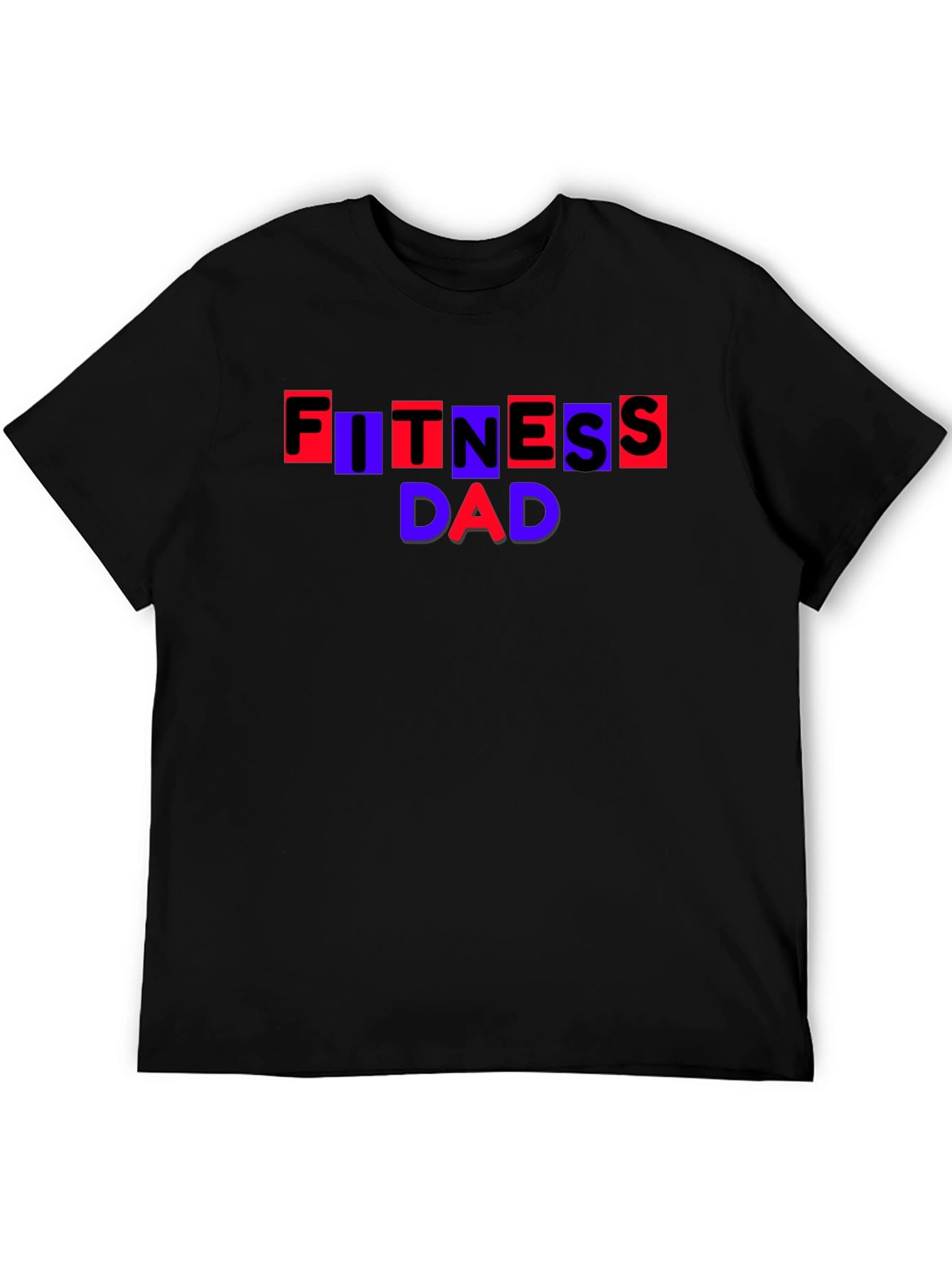 Fitness Dad T-Shirt - Trendy Design