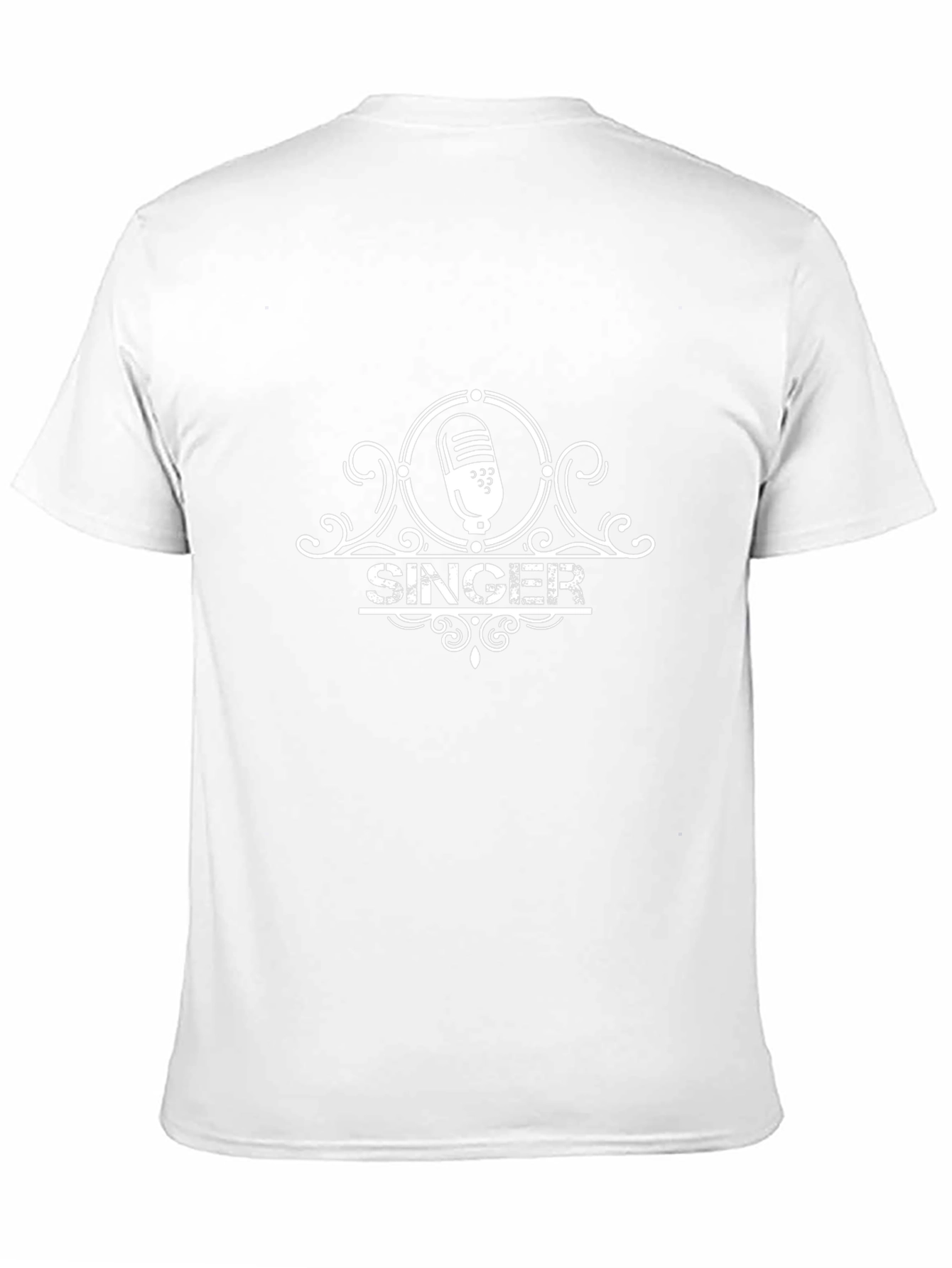 Singer Graphic Tee - Black Cotton T-Shirt