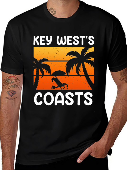 Key Wests Coasts Graphic T-Shirt