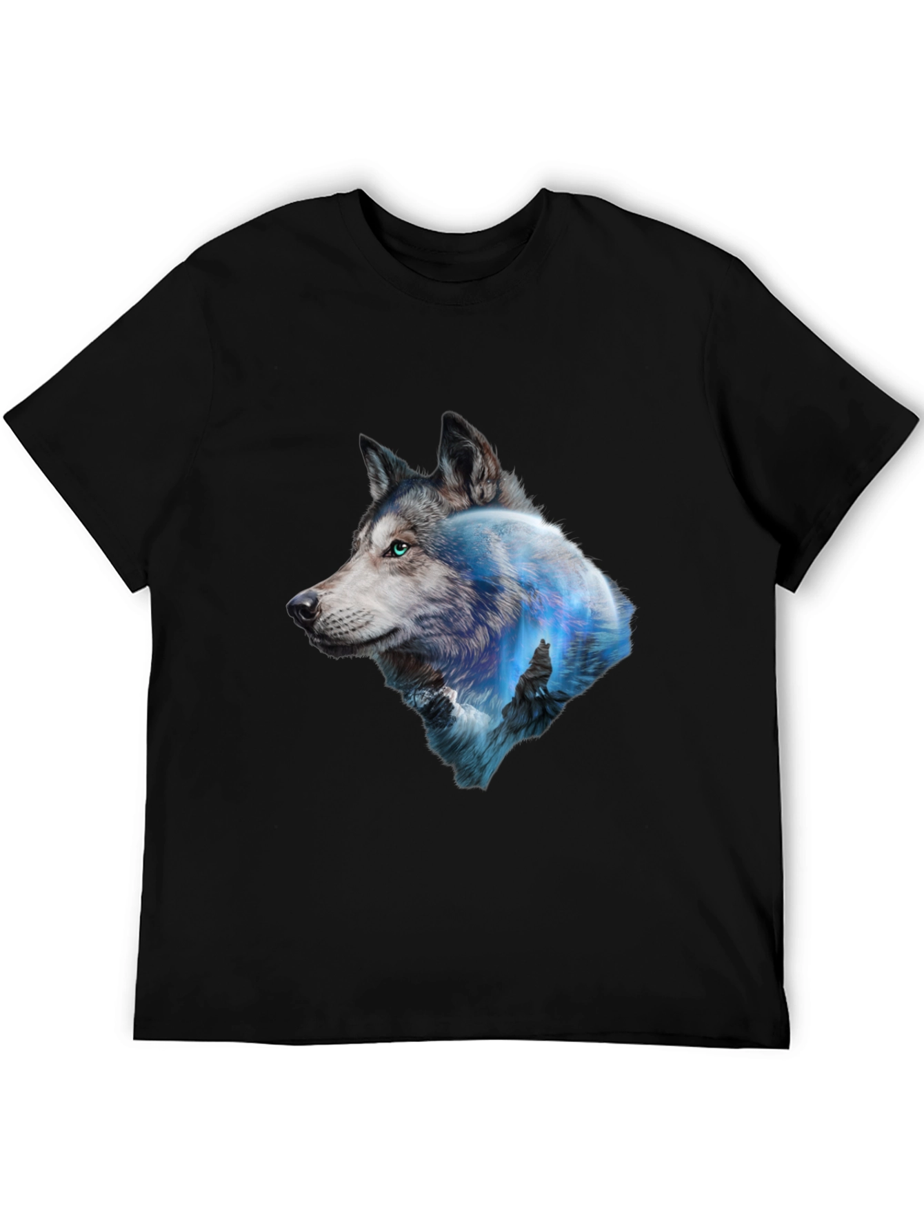 Wolf Graphic Tee - Midnight Howl