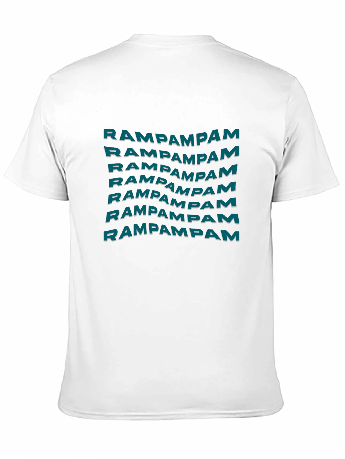 Rampampam Graphic Print Black T-Shirt