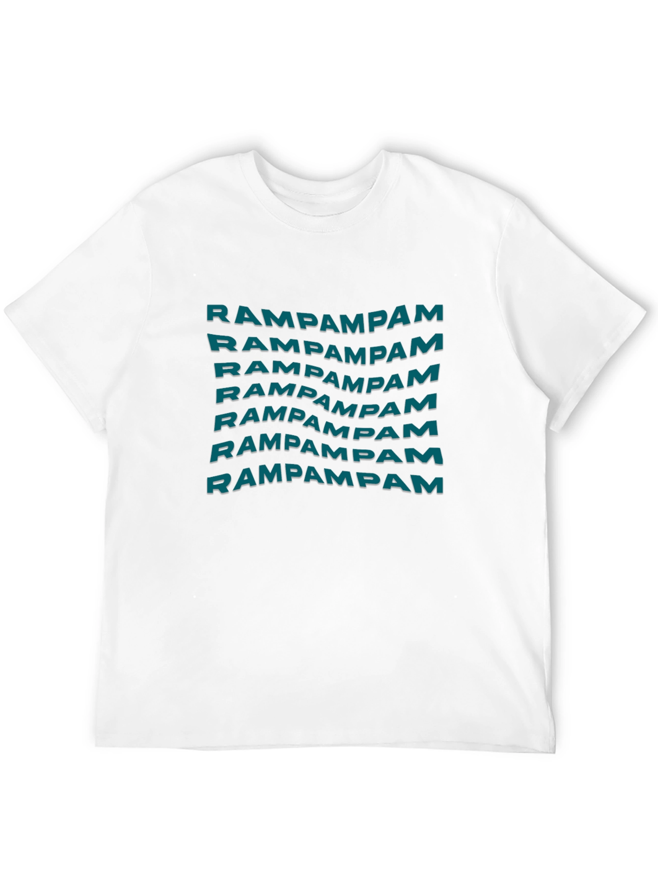 Rampampam Graphic Print Black T-Shirt