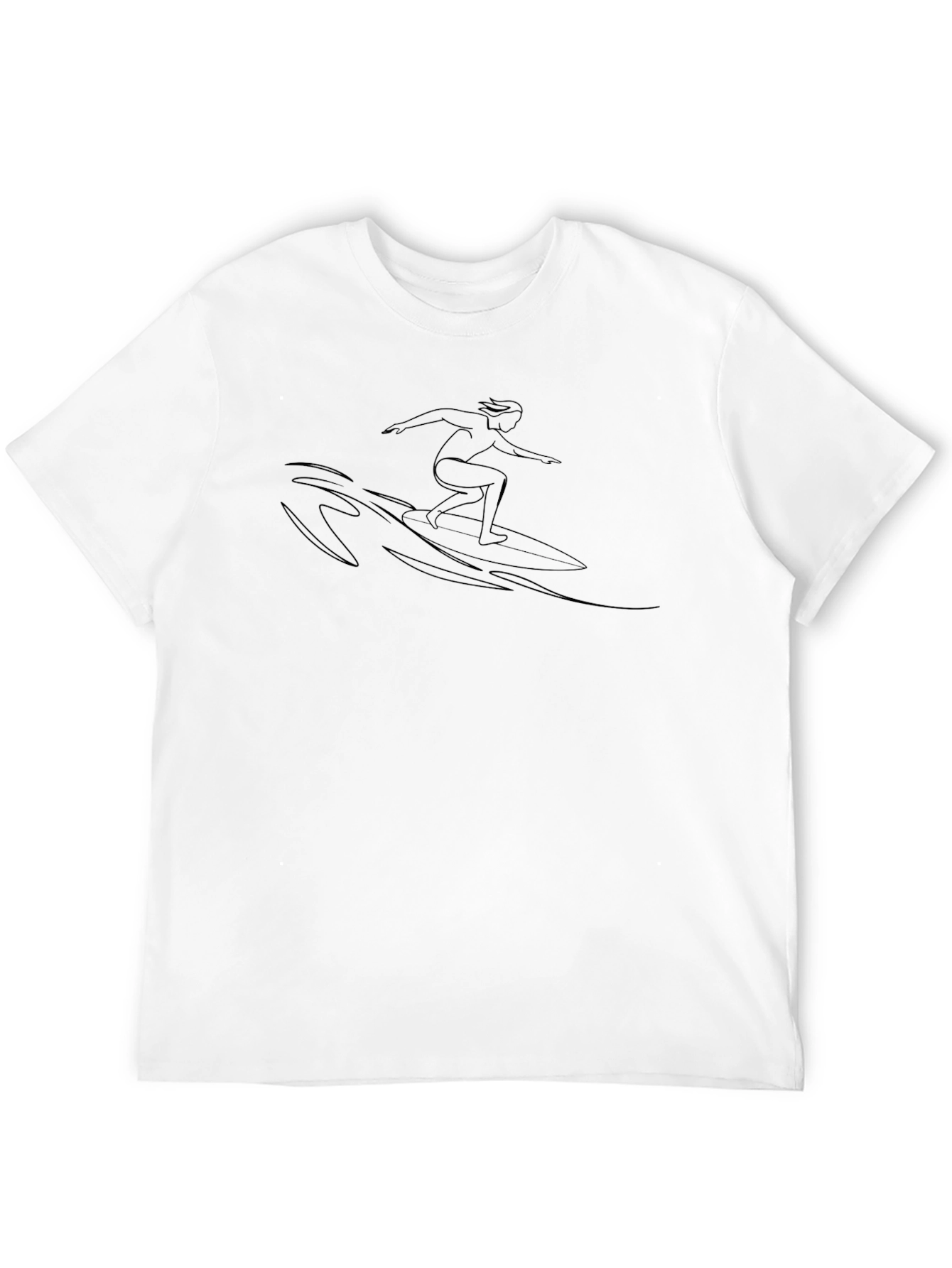 Cool Surfer Graphic T-Shirt