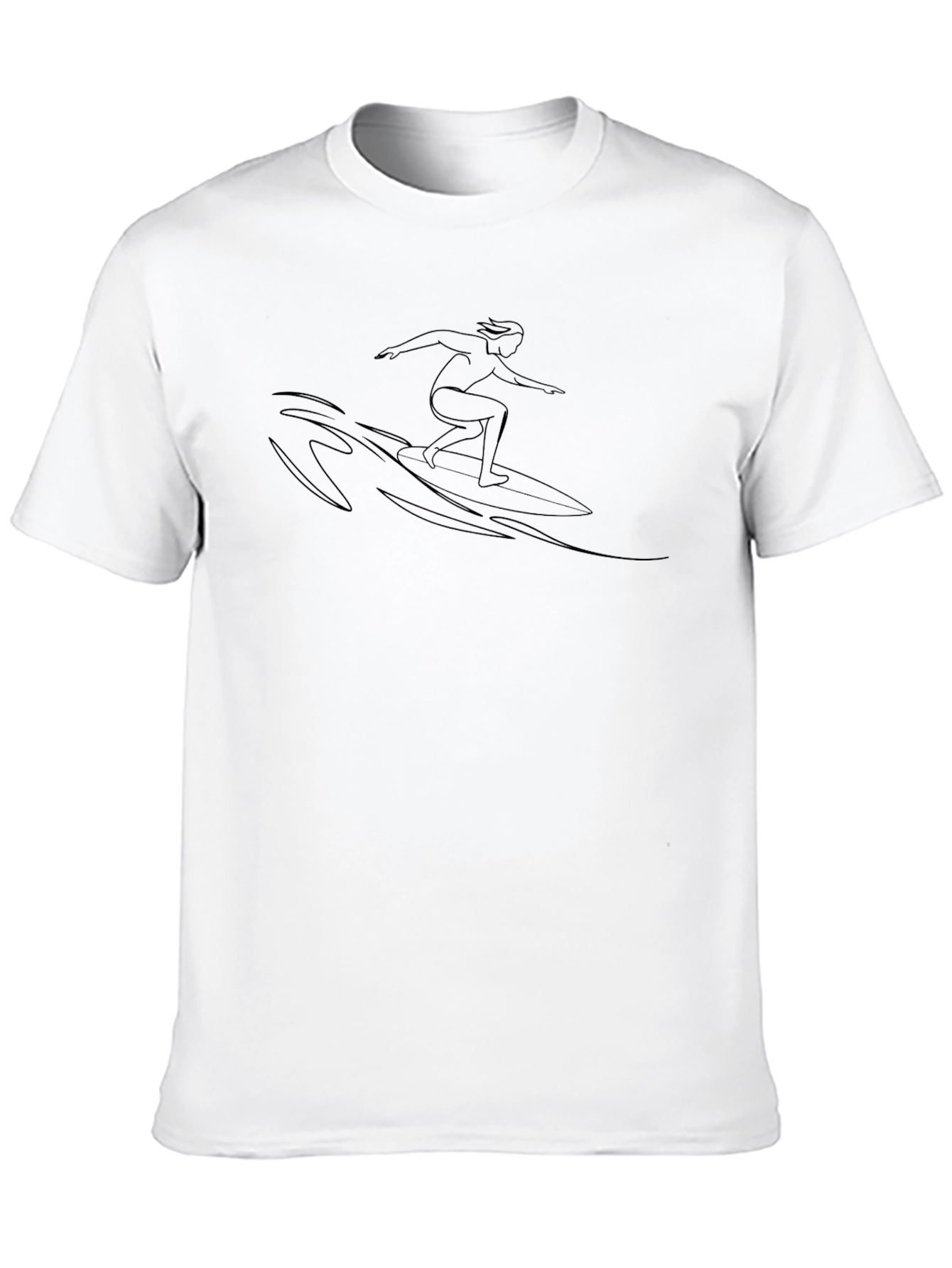 Cool Surfer Graphic T-Shirt