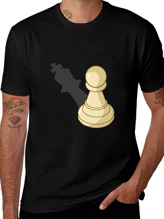 Pawn to King T-Shirt - Chess Piece Design Tee