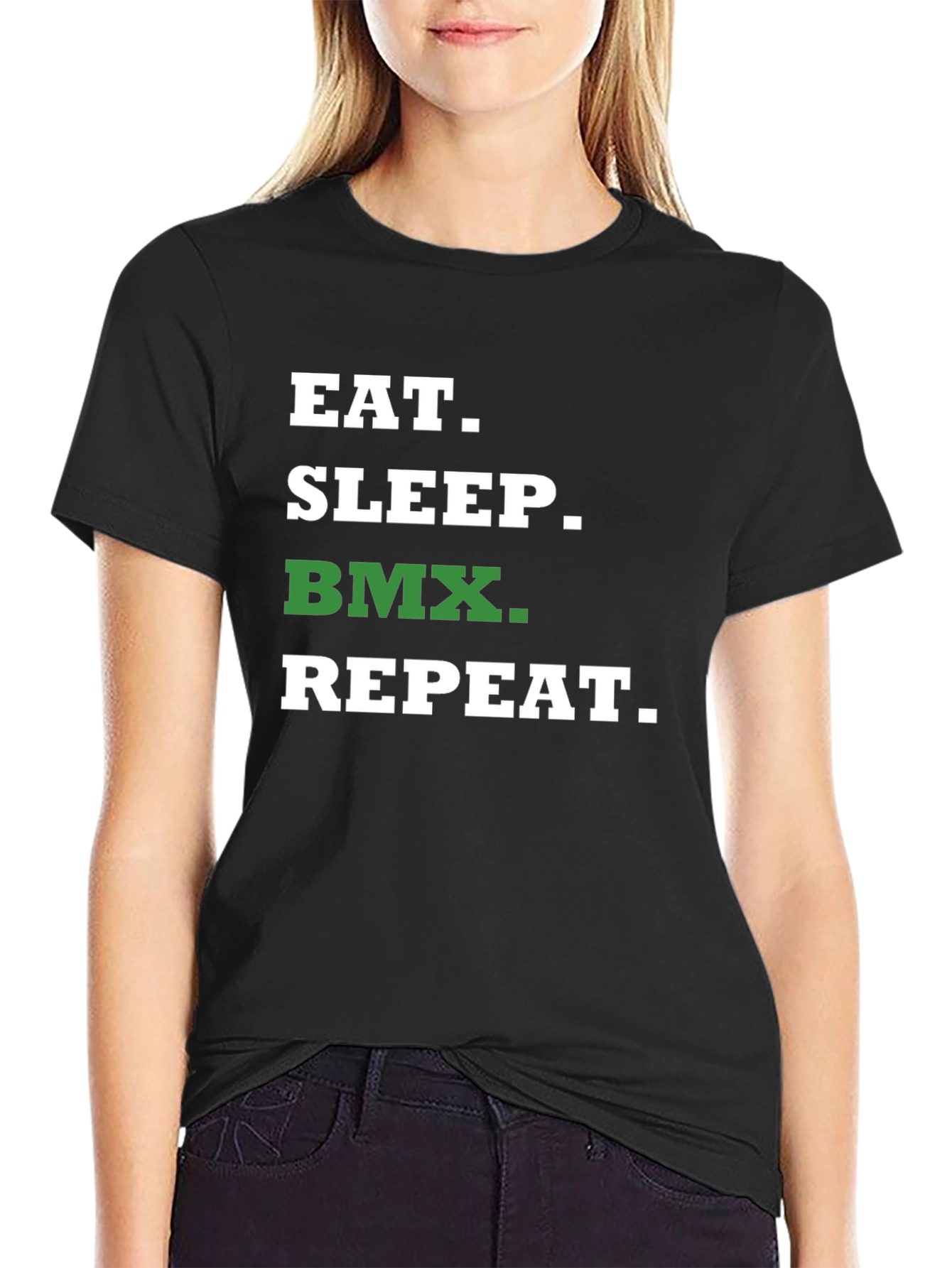 Eat Sleep BMX Repeat Graphic T-Shirt