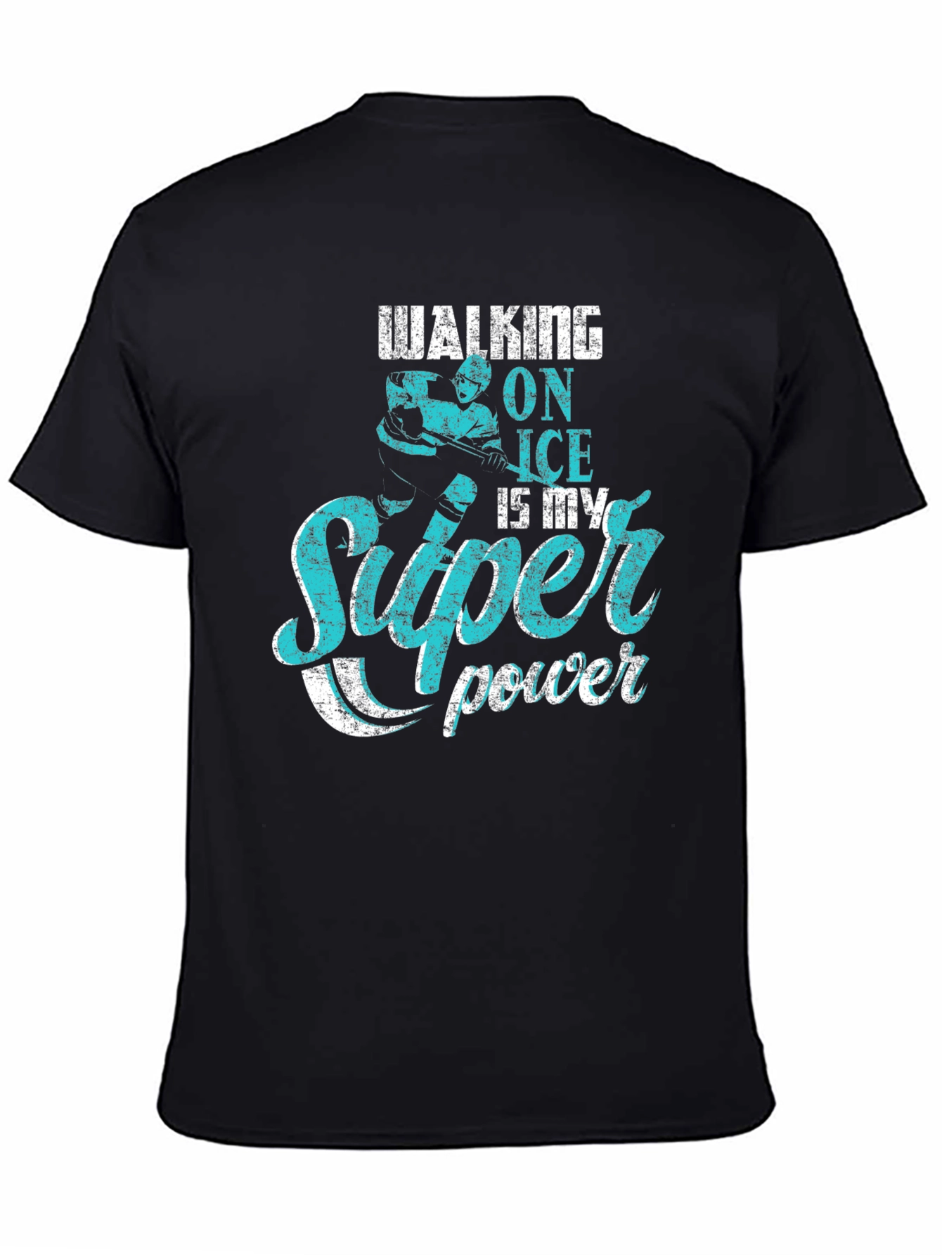 Walking on Ice Super Power T-Shirt