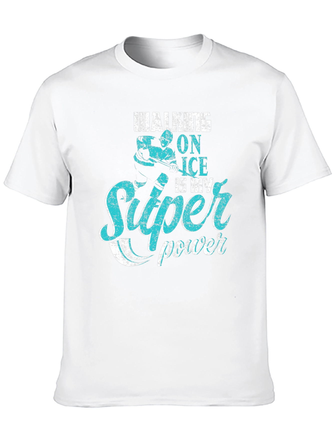 Walking on Ice Super Power T-Shirt