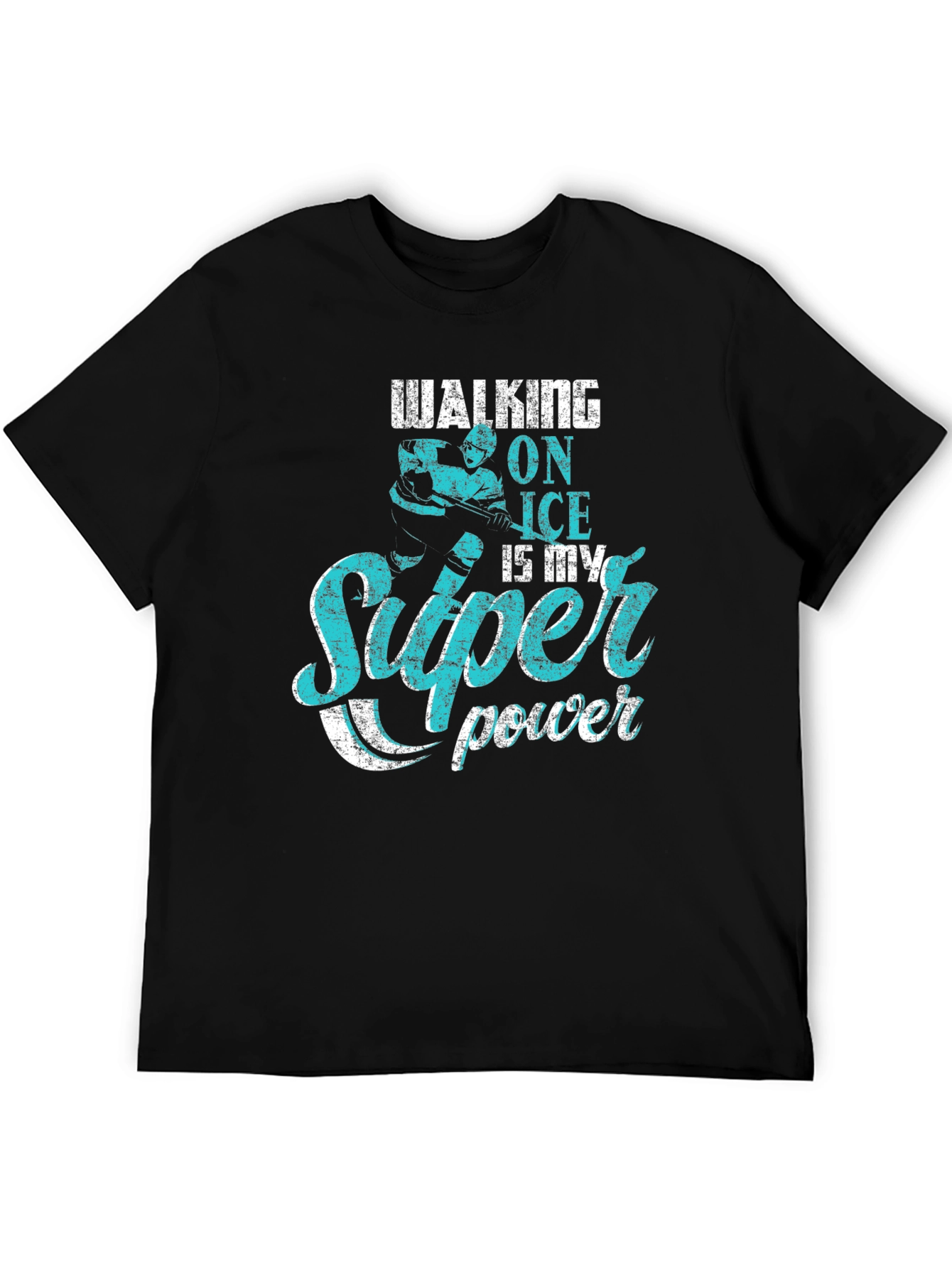 Walking on Ice Super Power T-Shirt