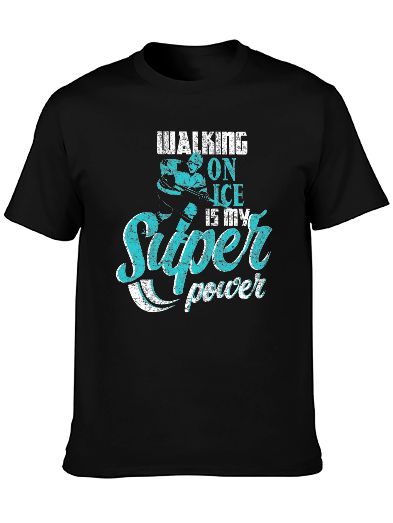 Walking on Ice Super Power T-Shirt