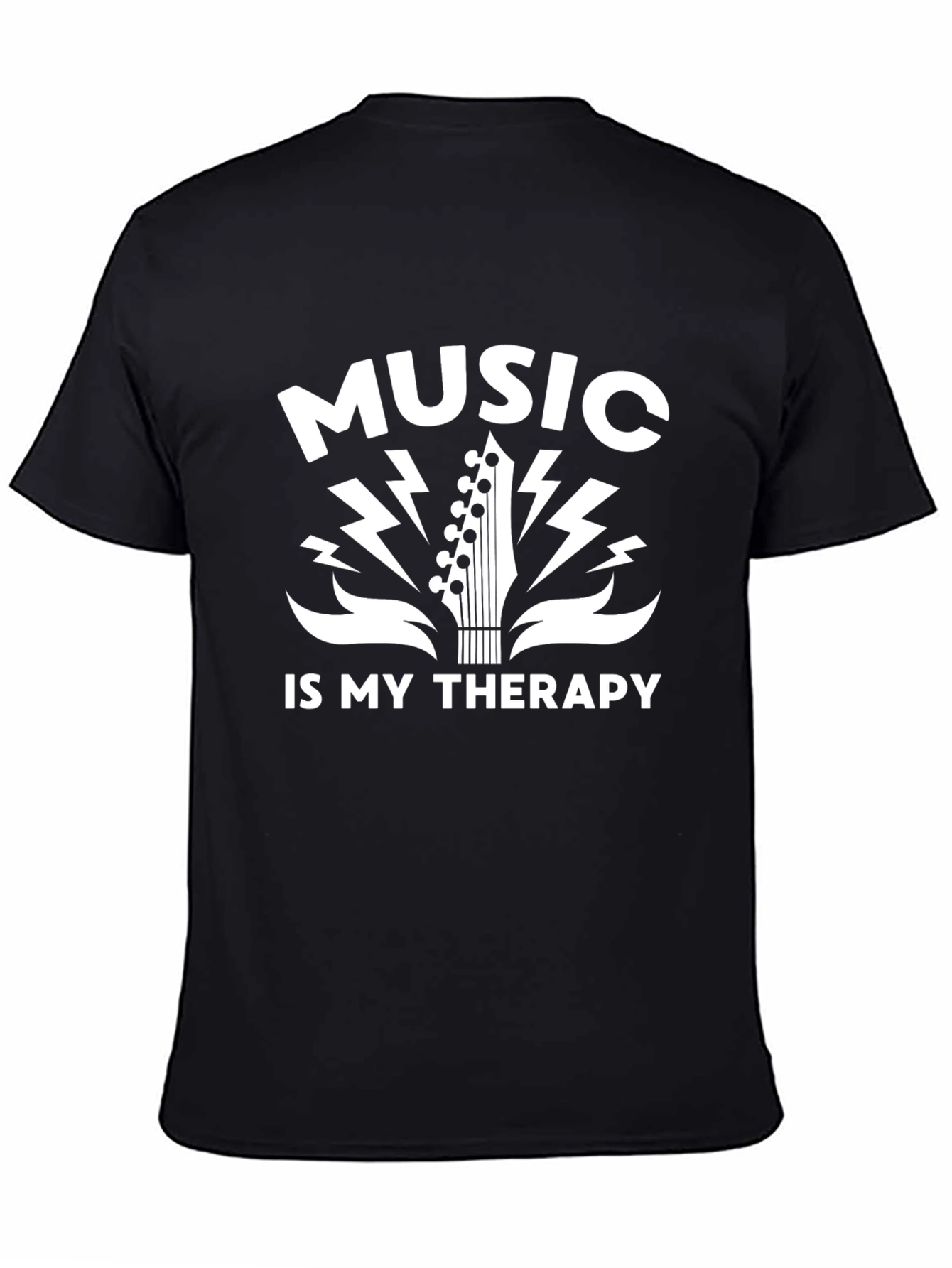 Music Is My Therapy Graphic T-Shirt