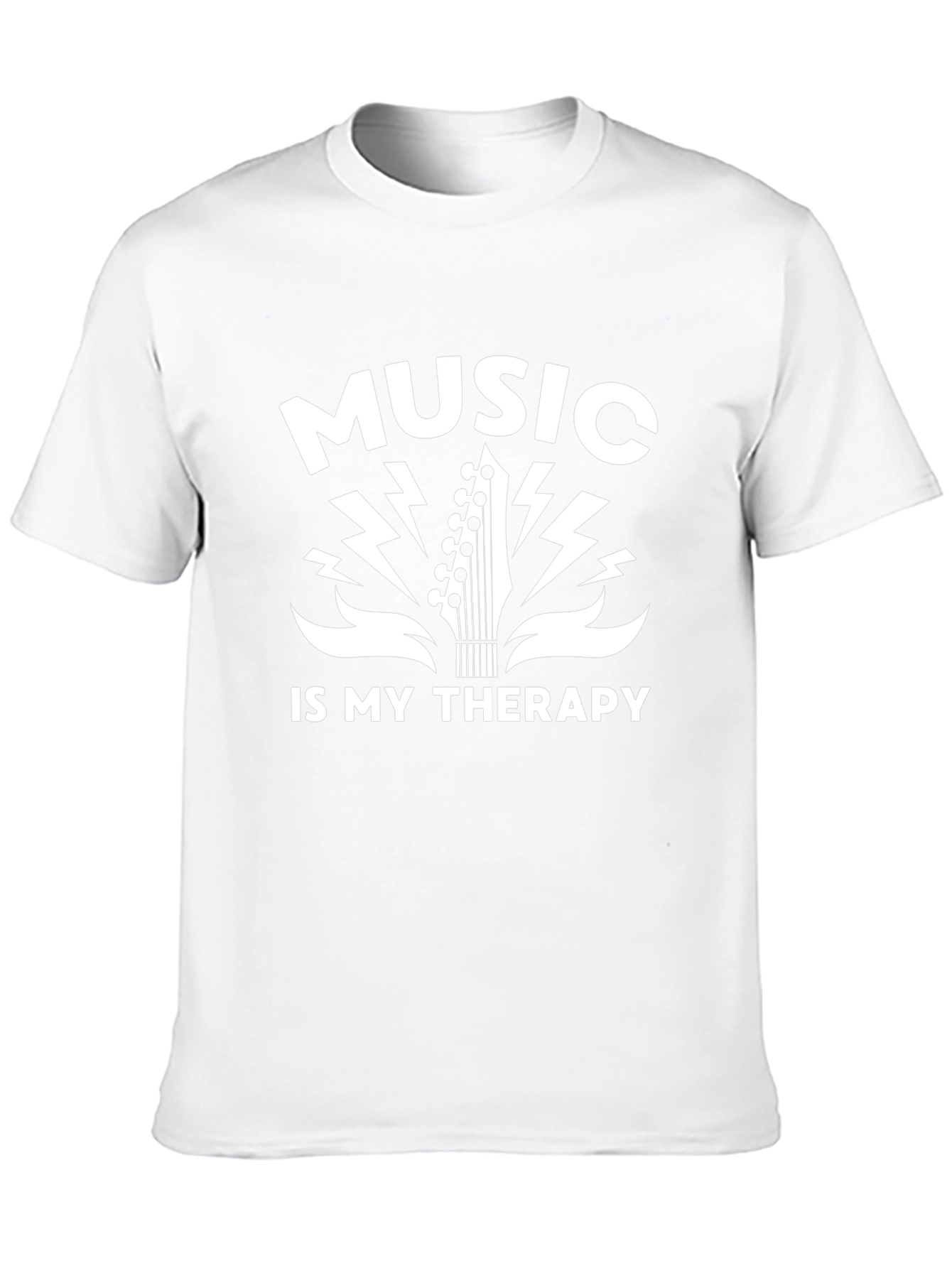 Music Is My Therapy Graphic T-Shirt