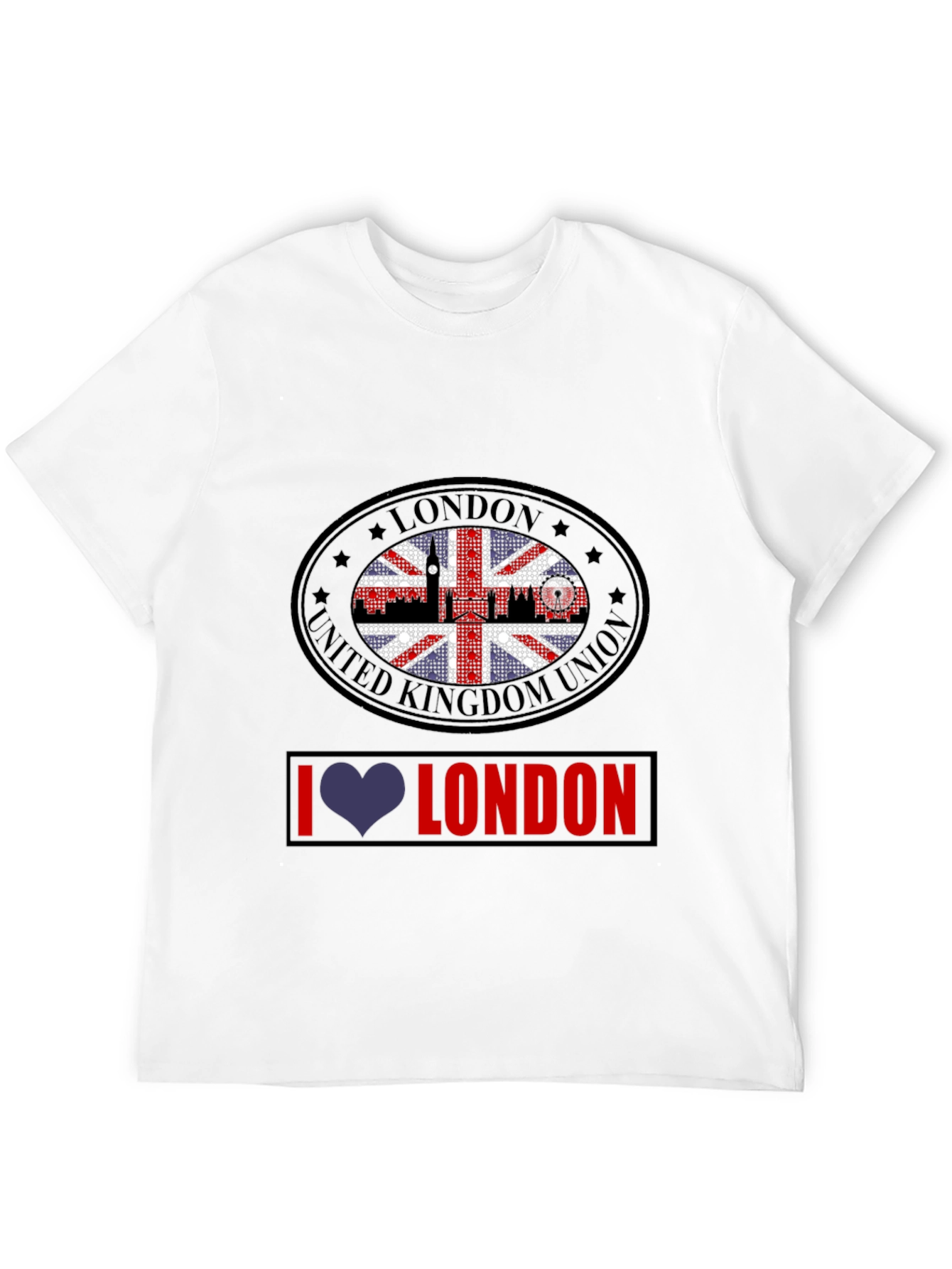 London Themed Graphic Tee