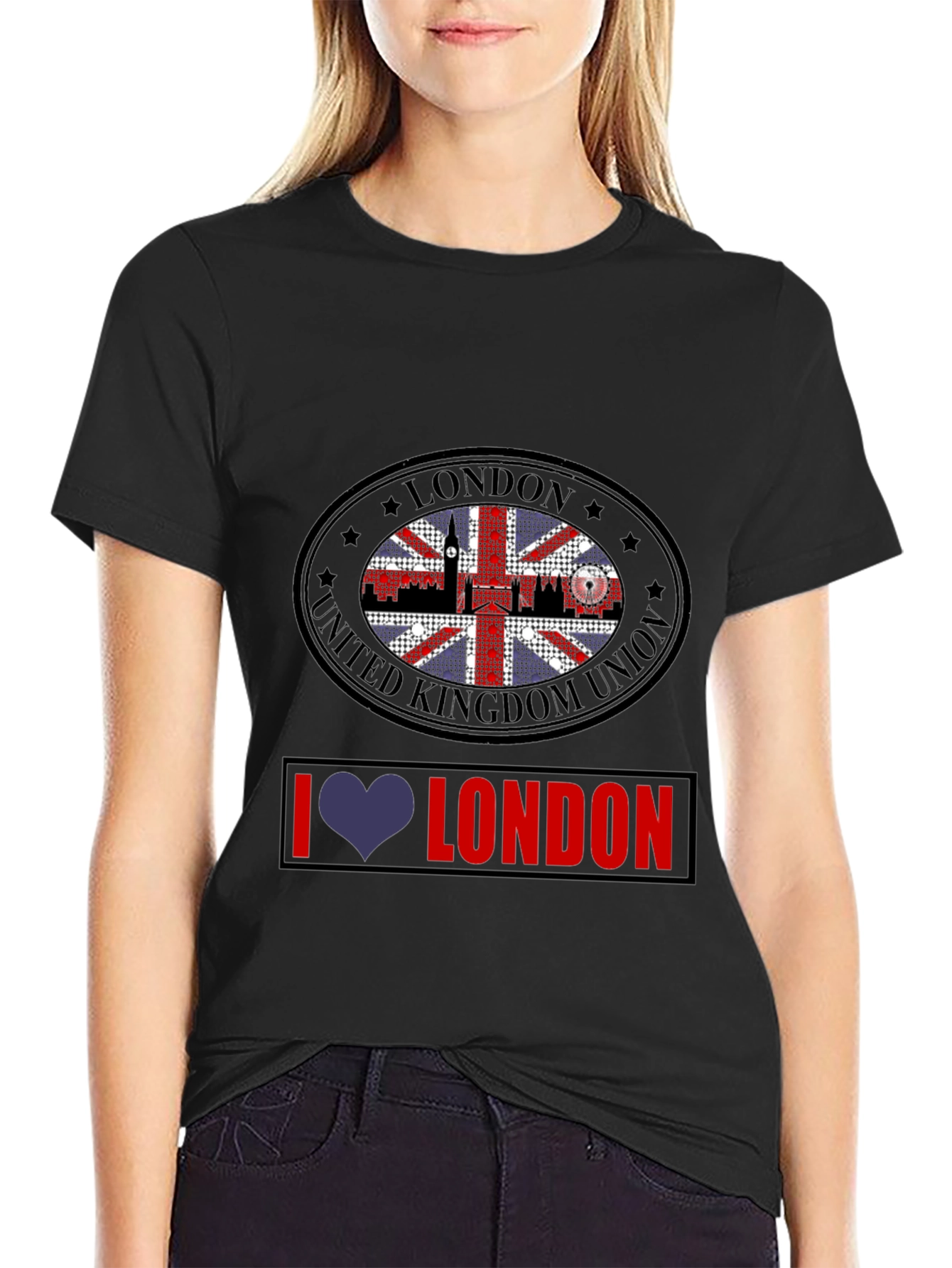 London Themed Graphic Tee