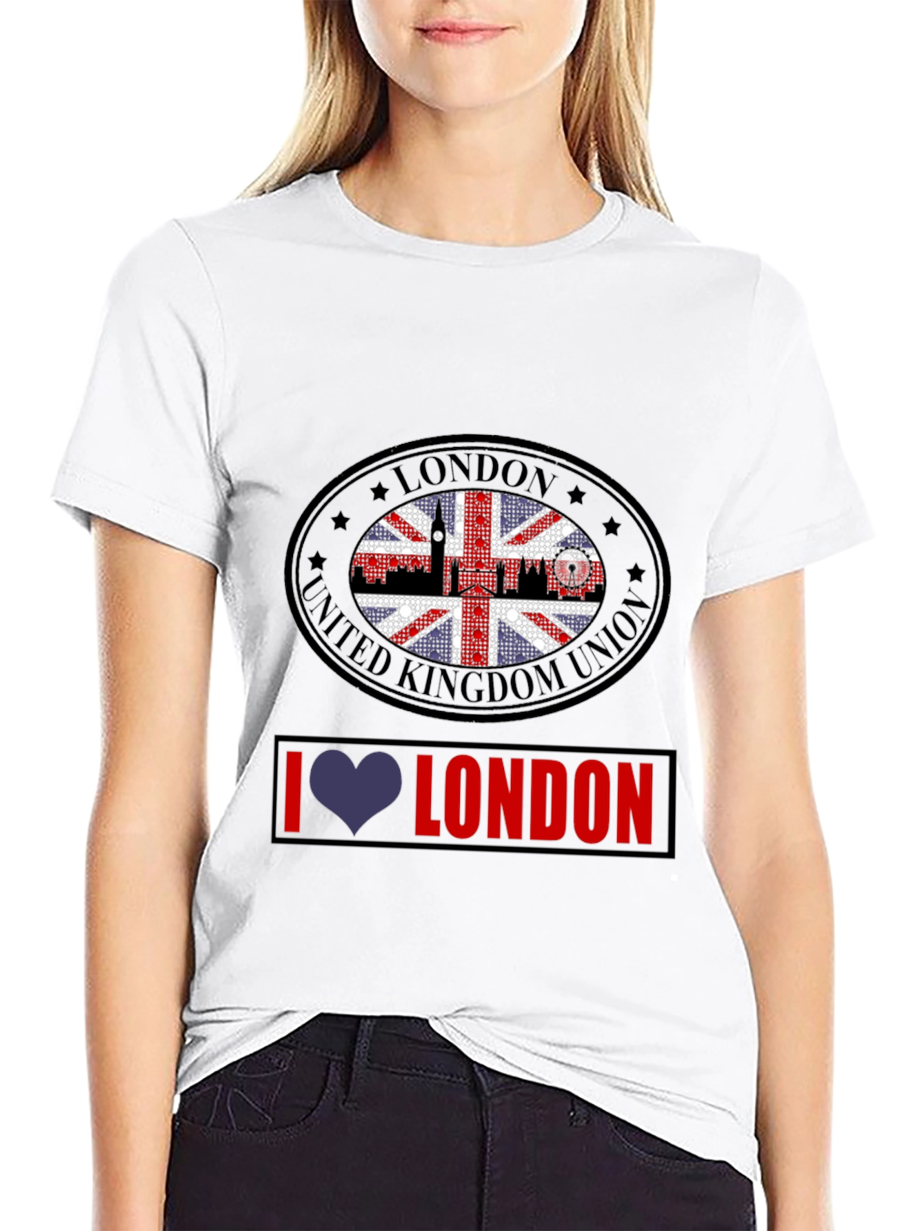 London Themed Graphic Tee