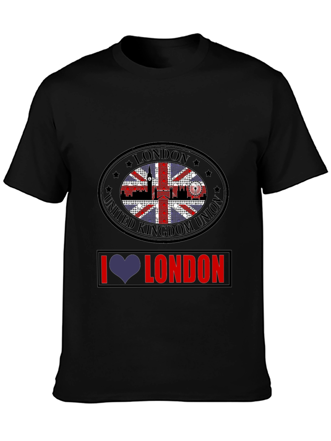 London Themed Graphic Tee