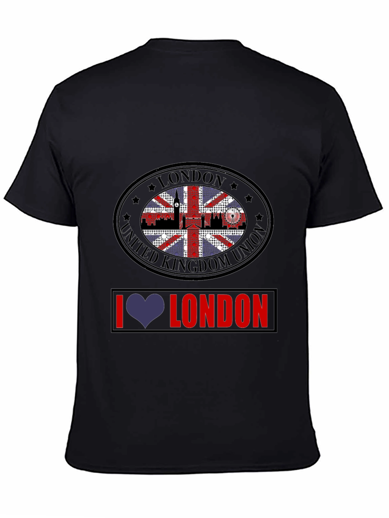 London Themed Graphic Tee