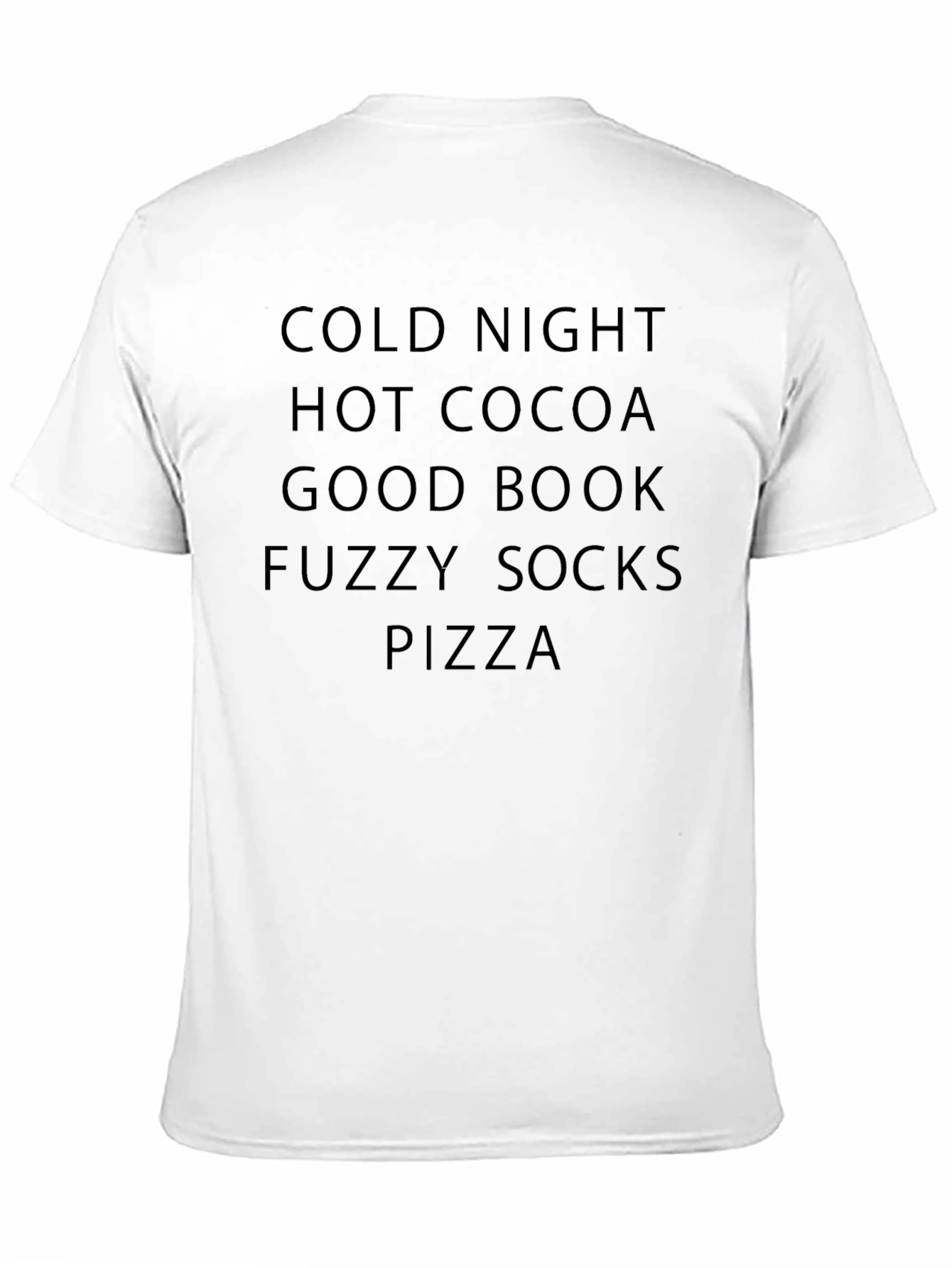 Cozy Night Essentials Graphic T-Shirt