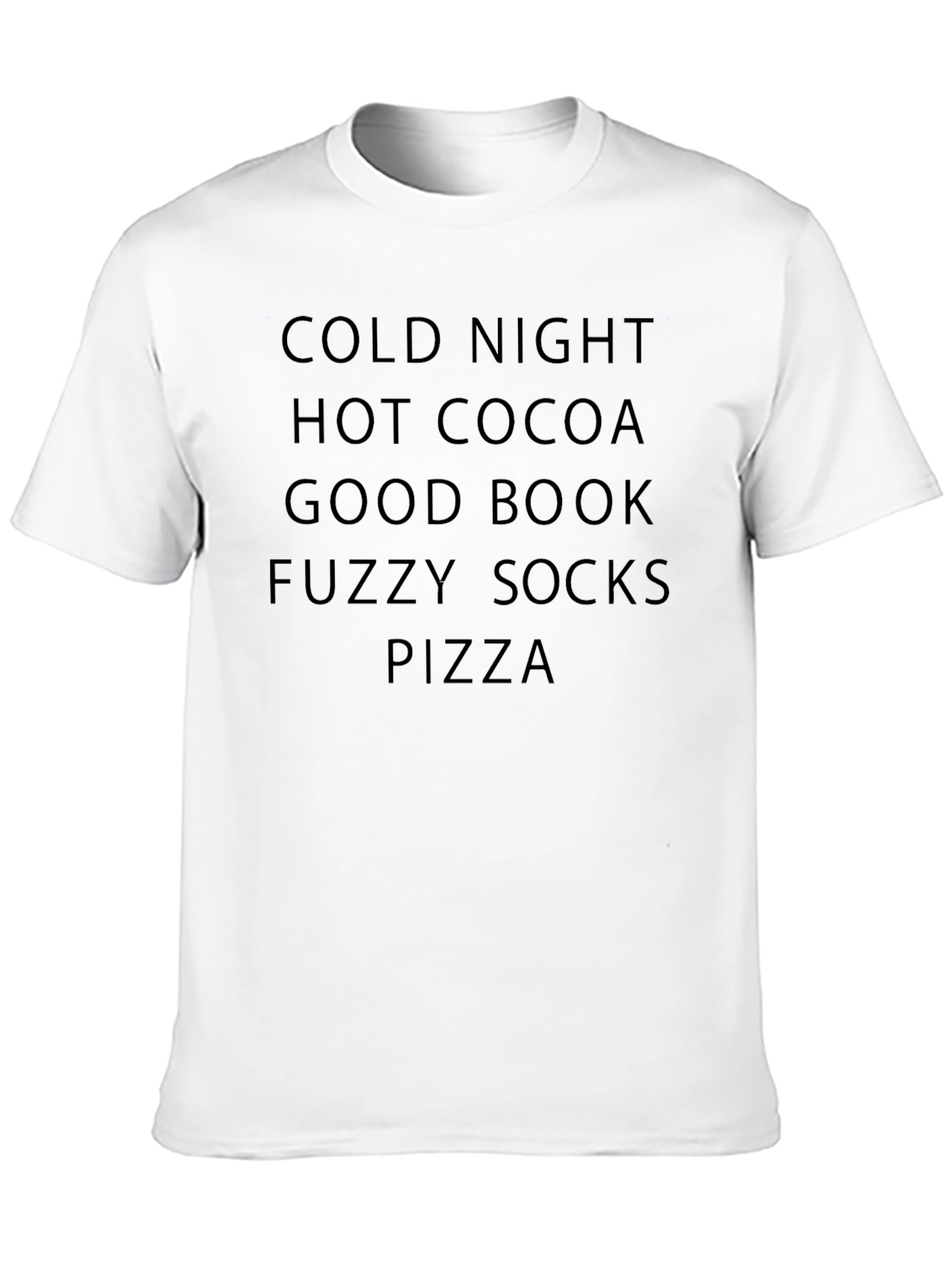 Cozy Night Essentials Graphic T-Shirt