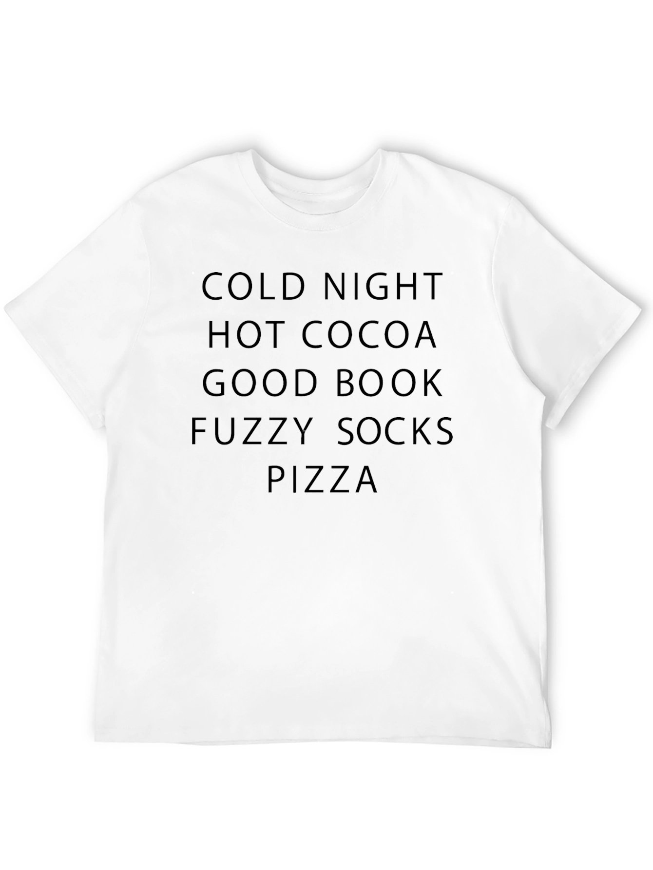 Cozy Night Essentials Graphic T-Shirt