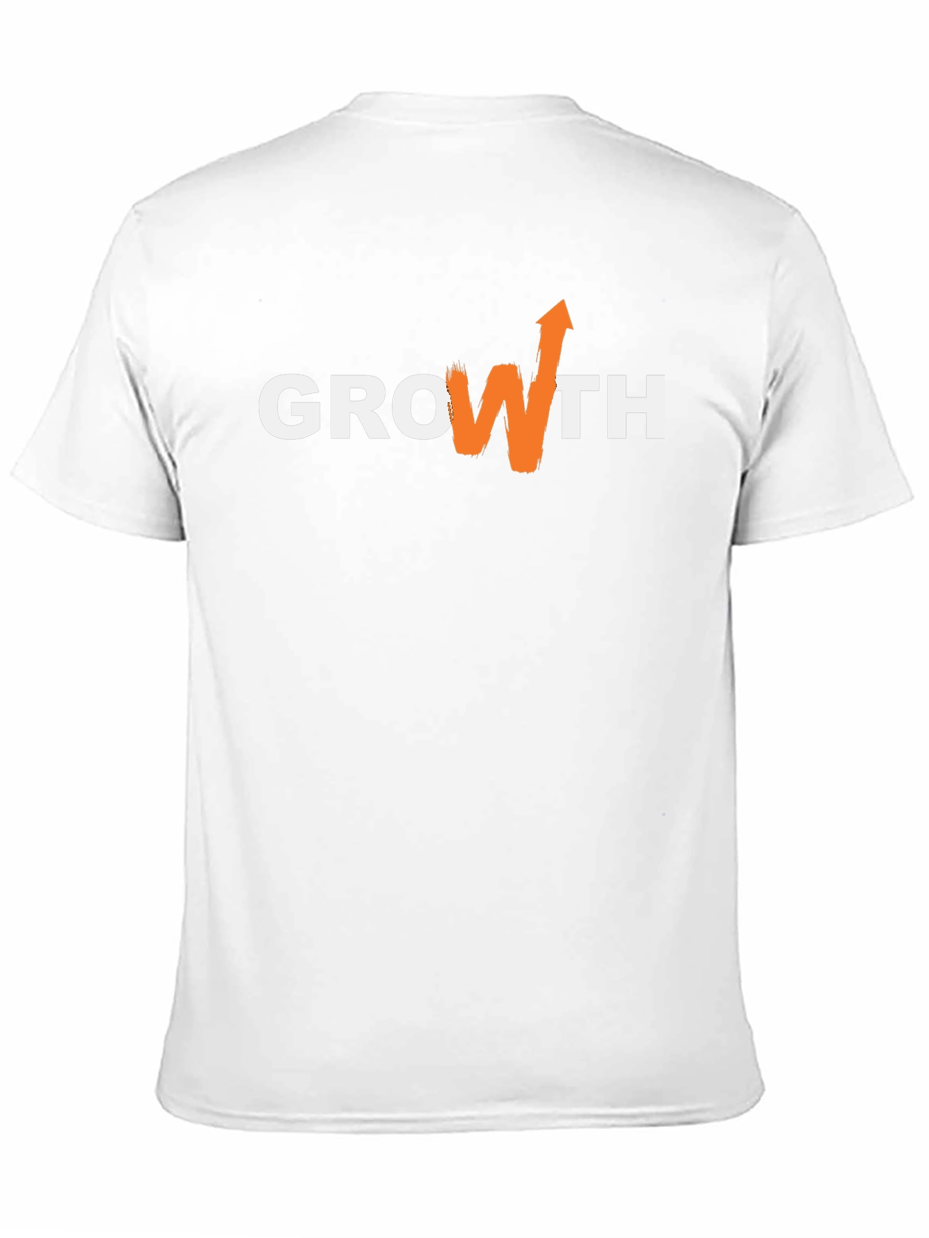 Growth Chart Graphic T-Shirt - Casual Black Tee