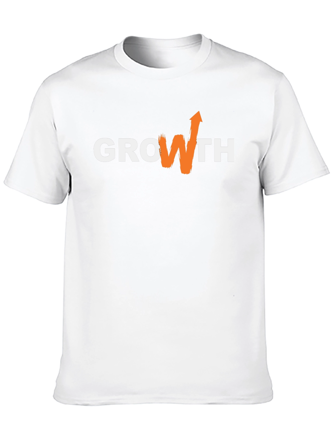 Growth Chart Graphic T-Shirt - Casual Black Tee