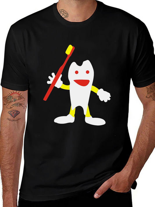 Cartoon Tooth T-Shirt